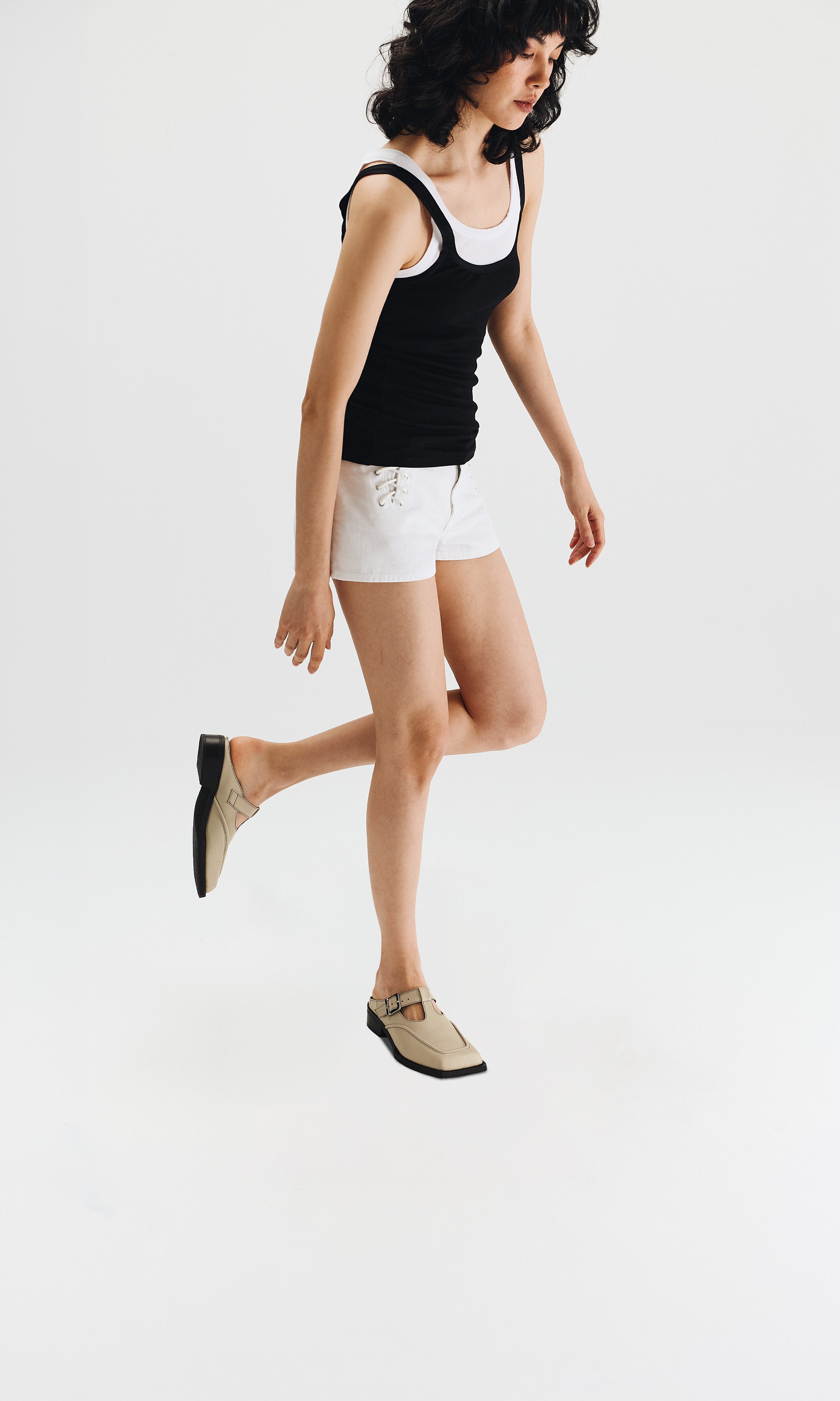 Prev womens vegan Mules Lou Tofu
