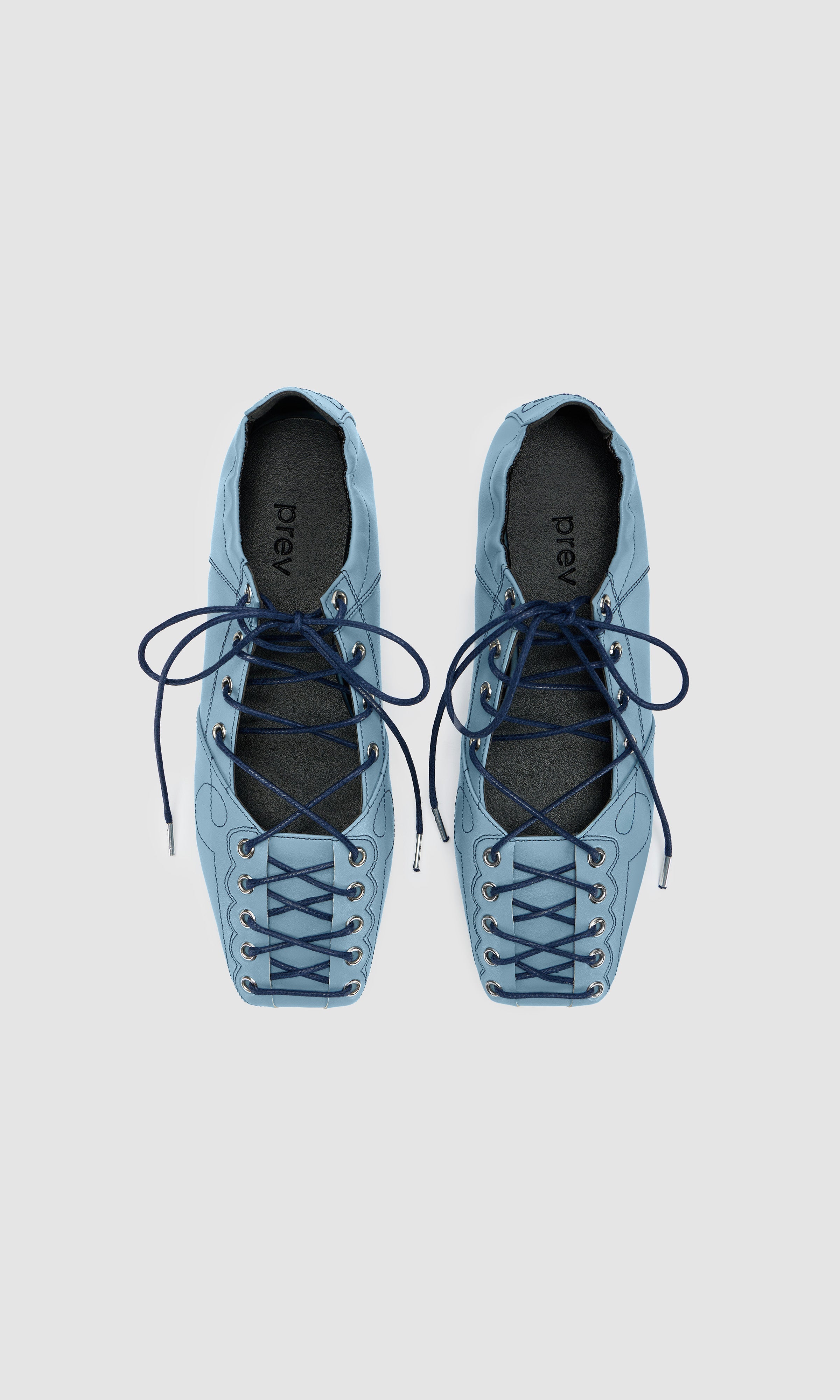 Prev womens vegan Ballet Flats Mae Naia Light Blue