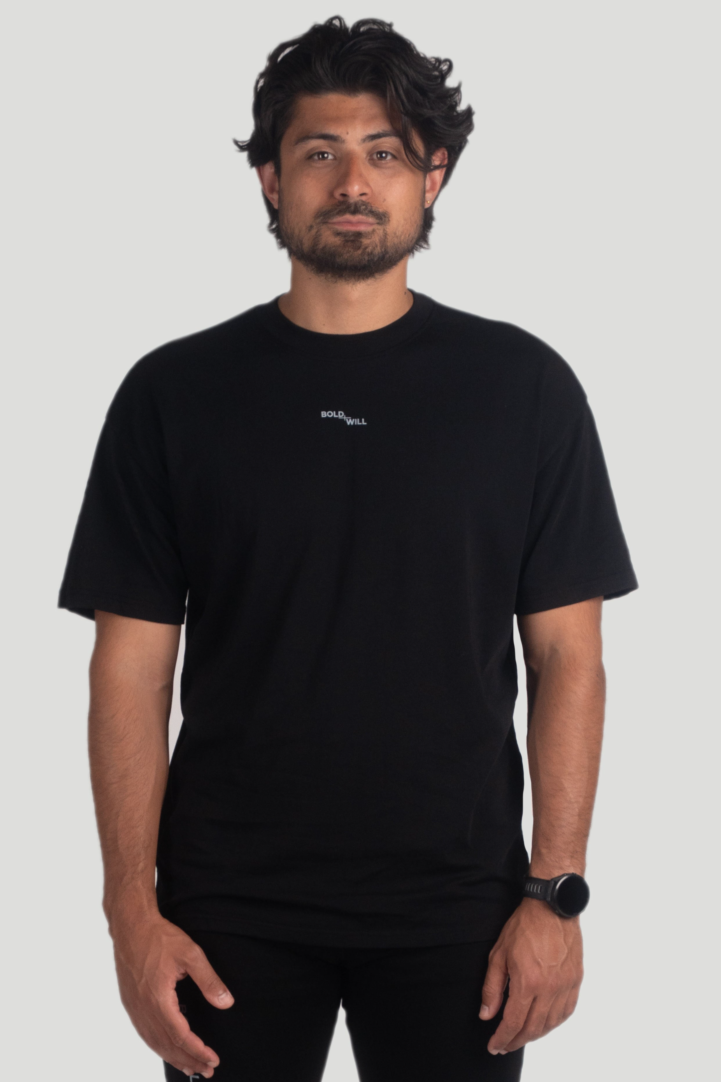 Boldwill men vegan T-Shirt Black