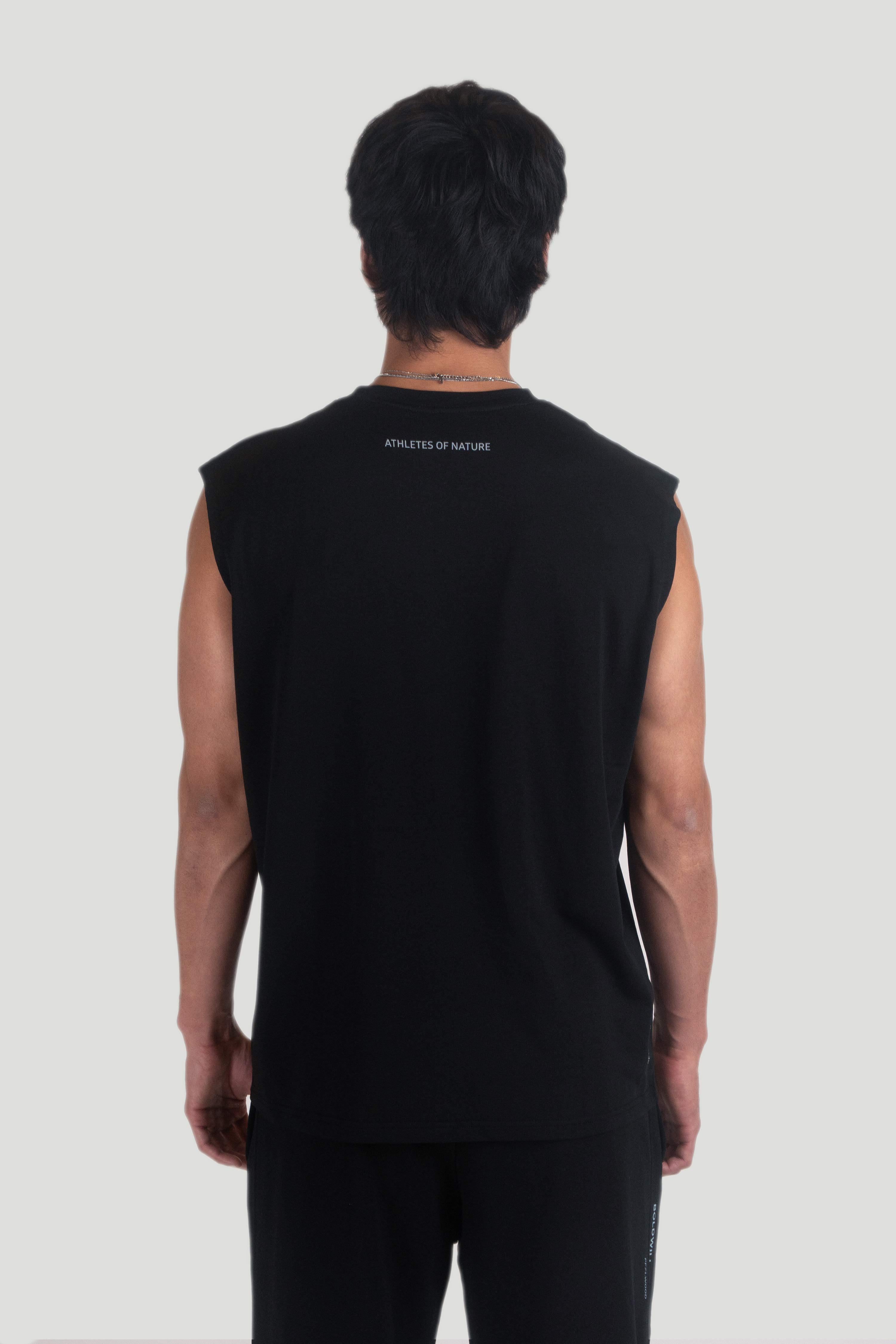 Boldwill men vegan Tank Top Black