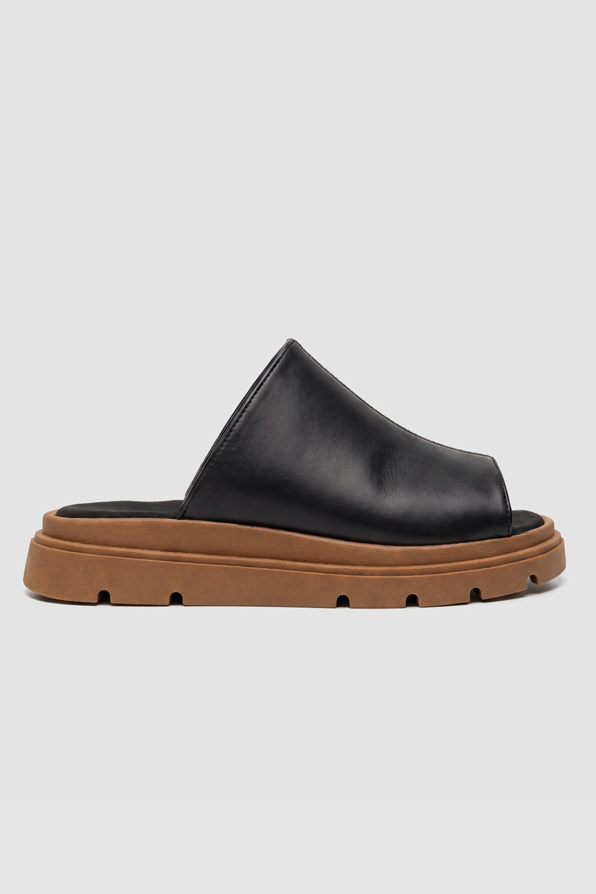 BOHEMA Damen vegan Sandalen Kado Schwarz/Beige