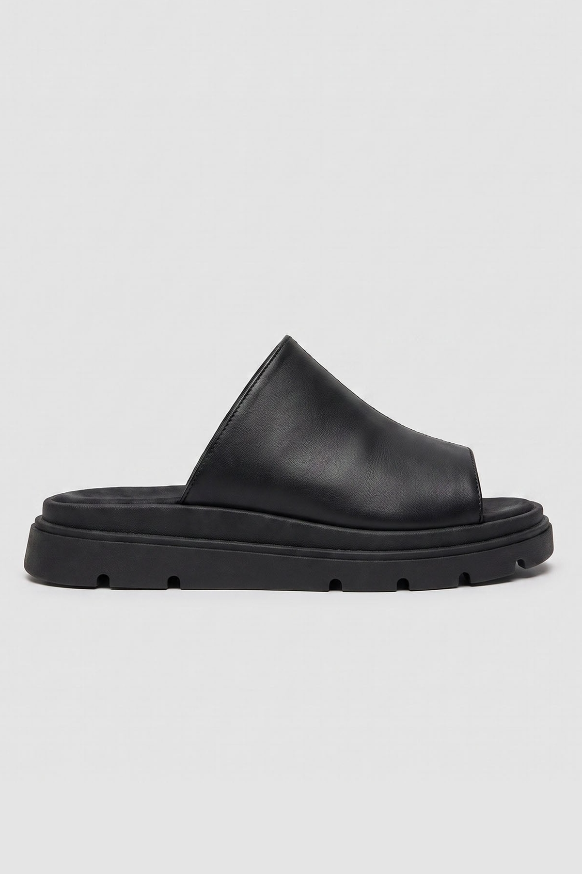 BOHEMA Damen vegan Slides Kado Schwarz