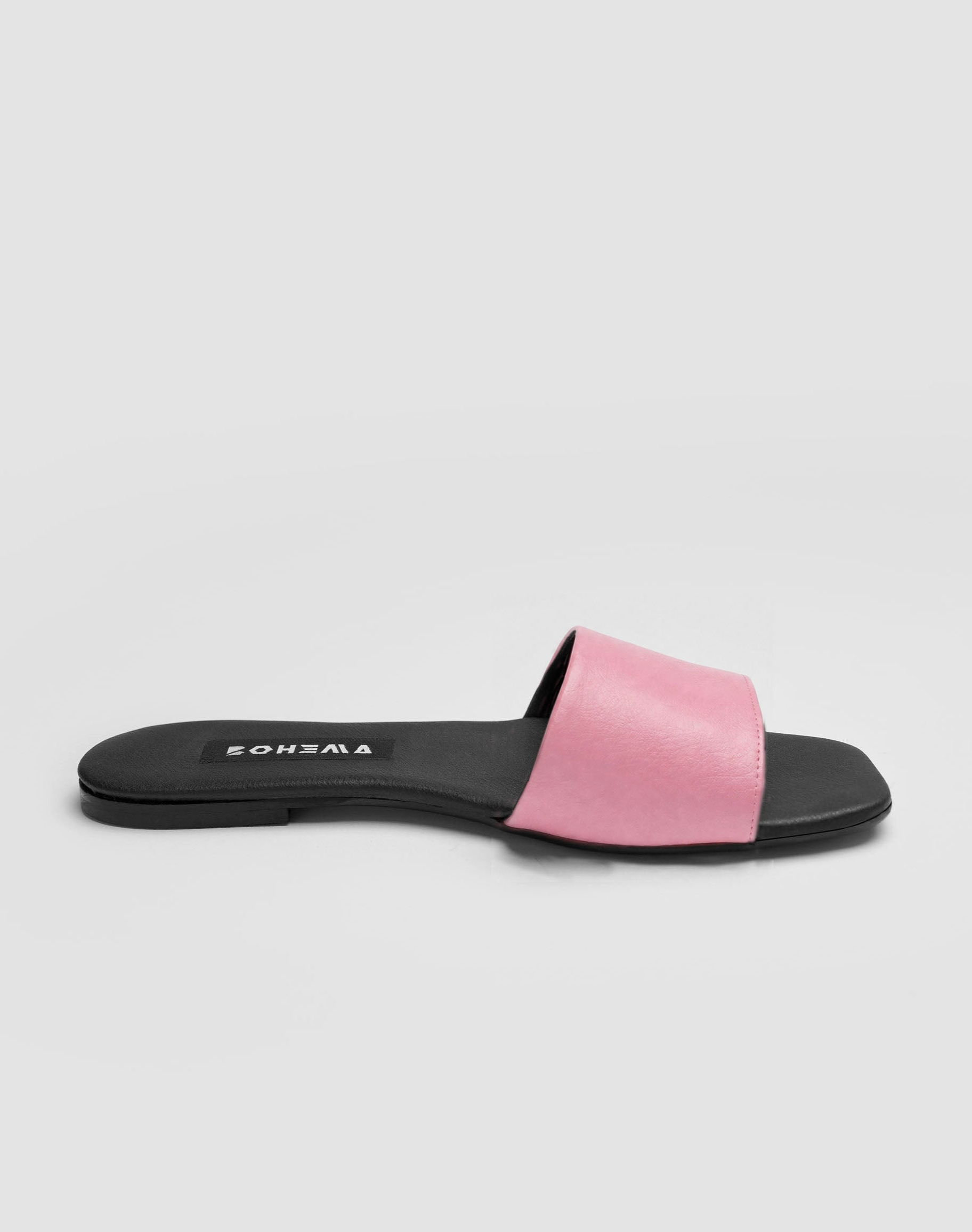 BOHEMA Damen vegan Slides Mellow Pink