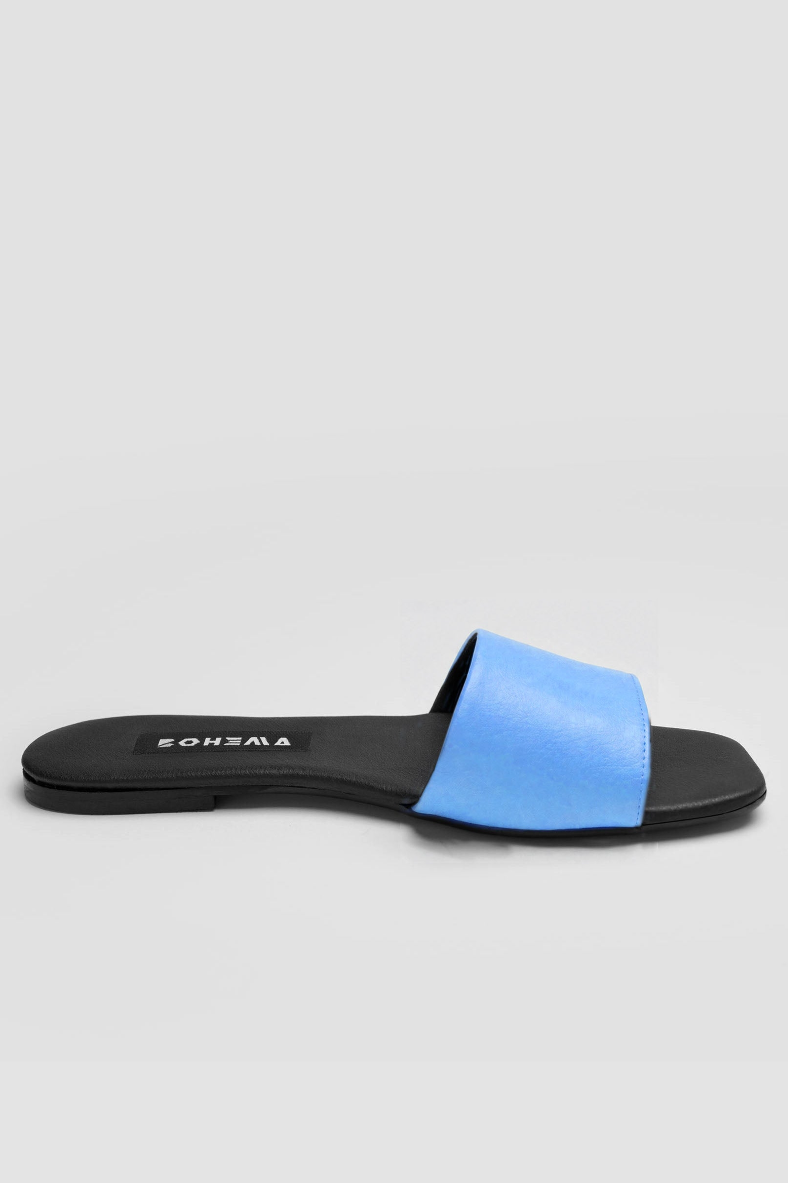 BOHEMA Damen vegan Sandalen In Zartem Babyblau