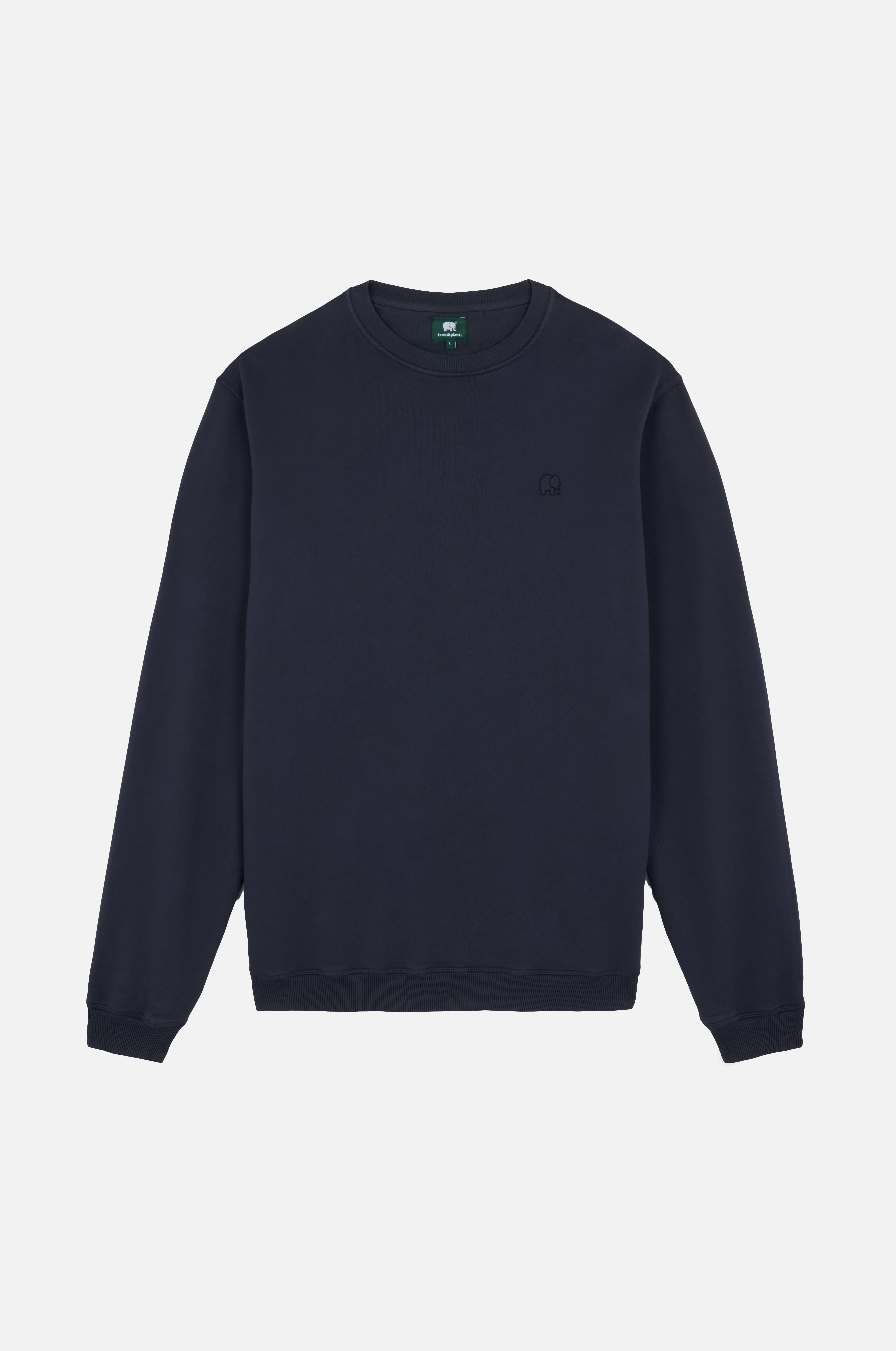 Trendsplant men vegan Sweatshirt Essential Parisian Blue