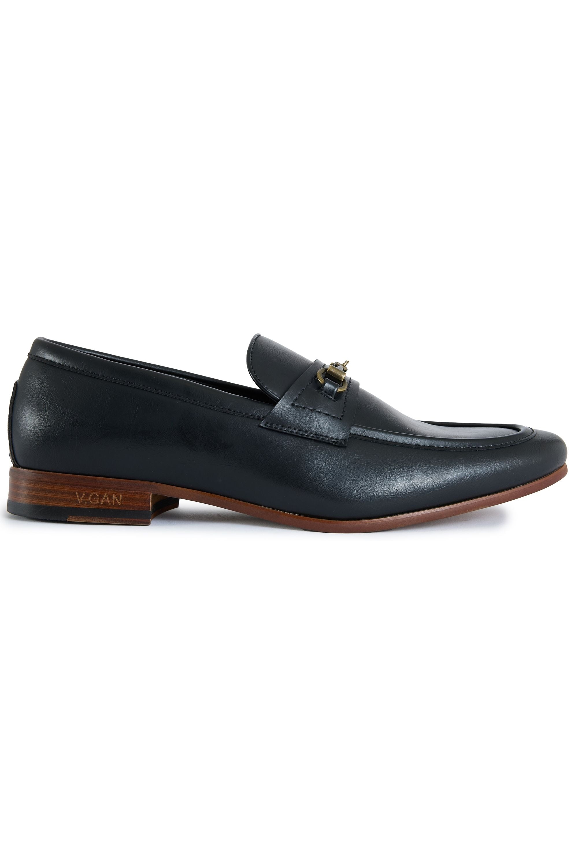 V.GAN Herren vegan Loafer Cappuccino Schwarz