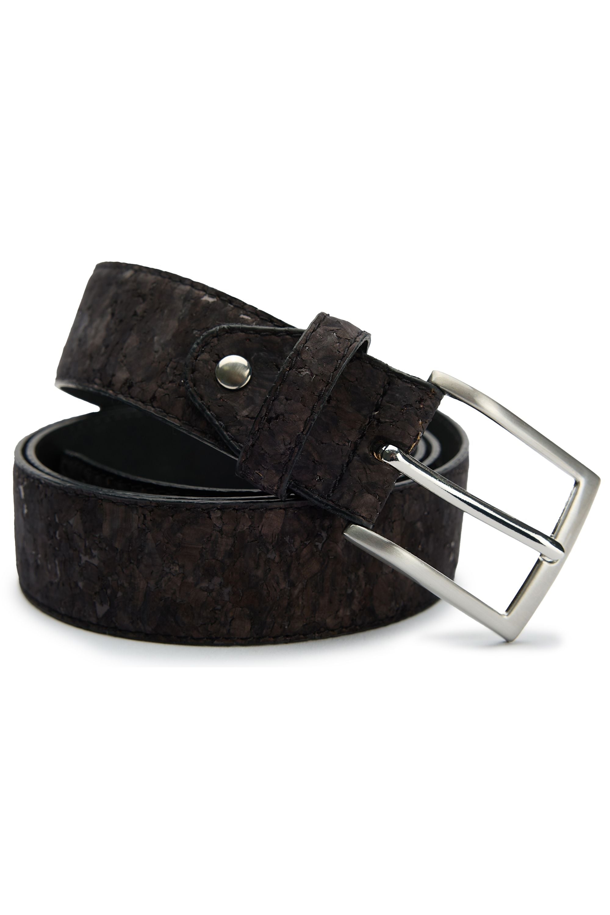 V.GAN men vegan Belt Cork 3.5cm Black