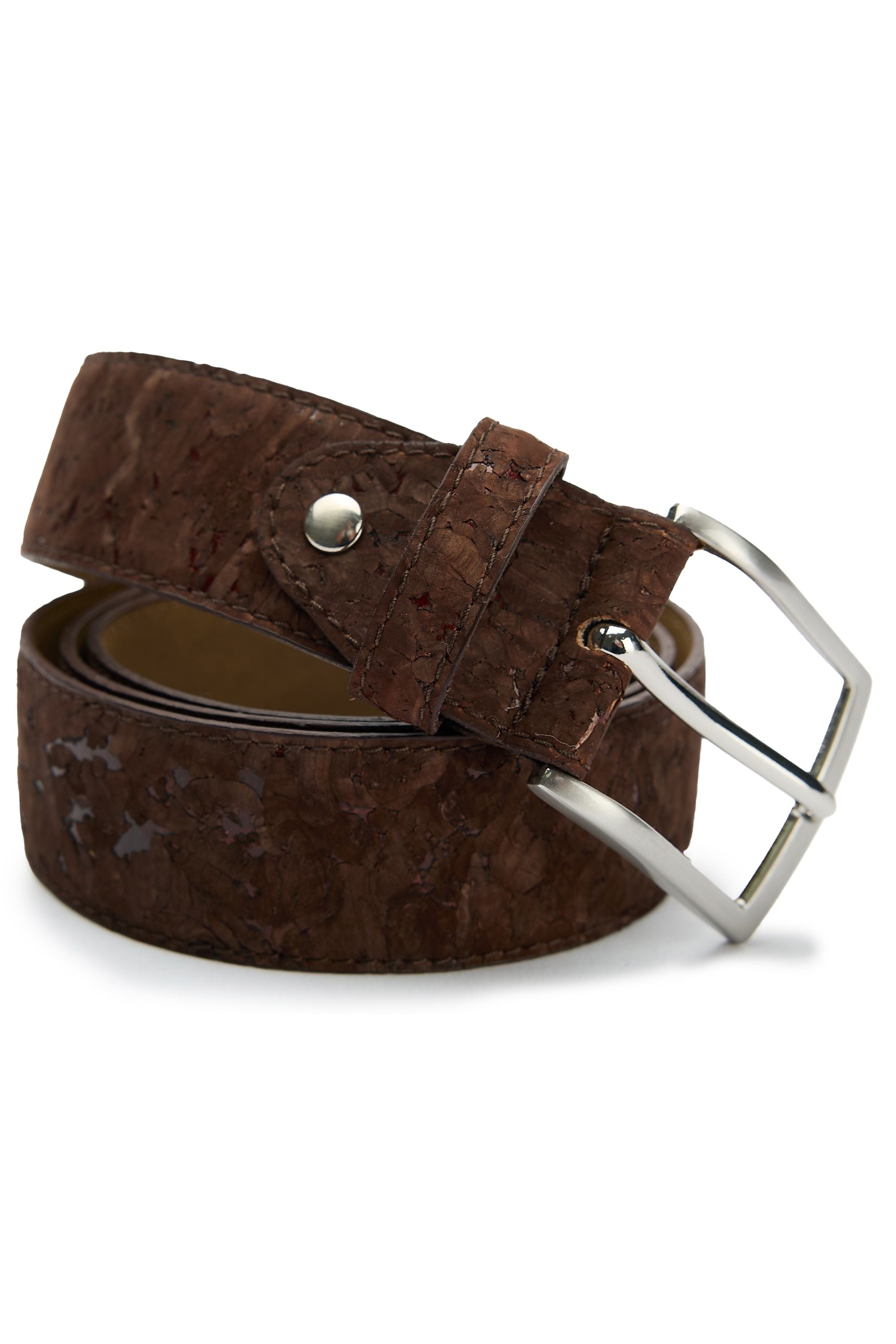 V.GAN men vegan Belt Cork 3.5cm Brown