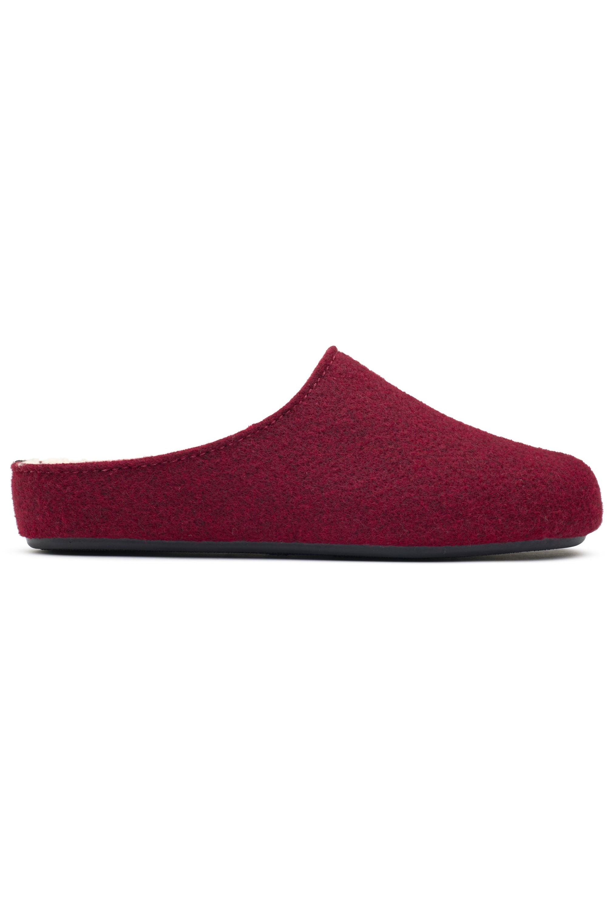 V.GAN men vegan Slippers Mule Men Date Burgundy