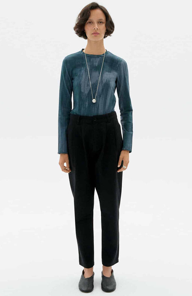 Thinking MU womens vegan Pants Rina Black