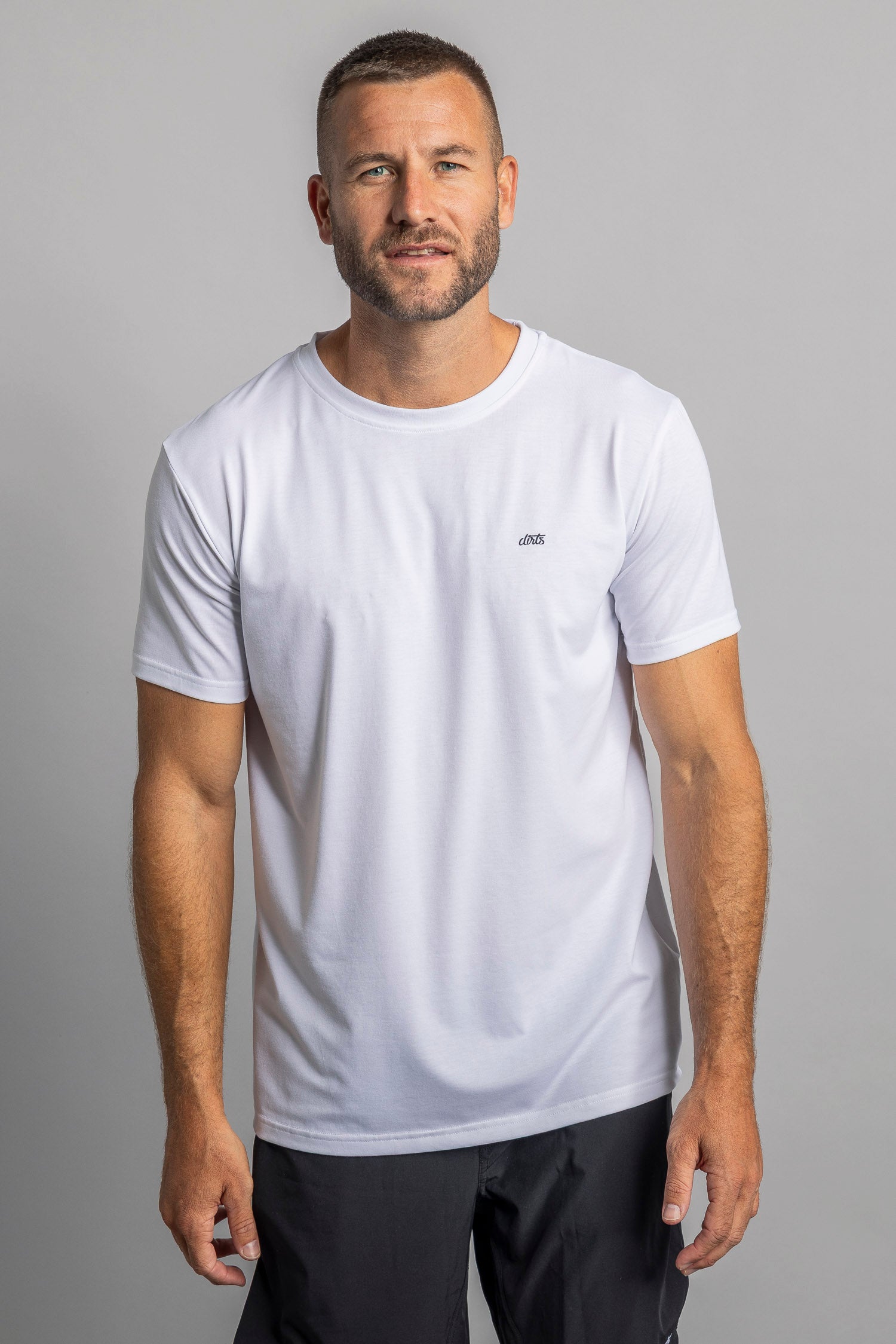 DIRTS men vegan T-Shirt All In Athletic White