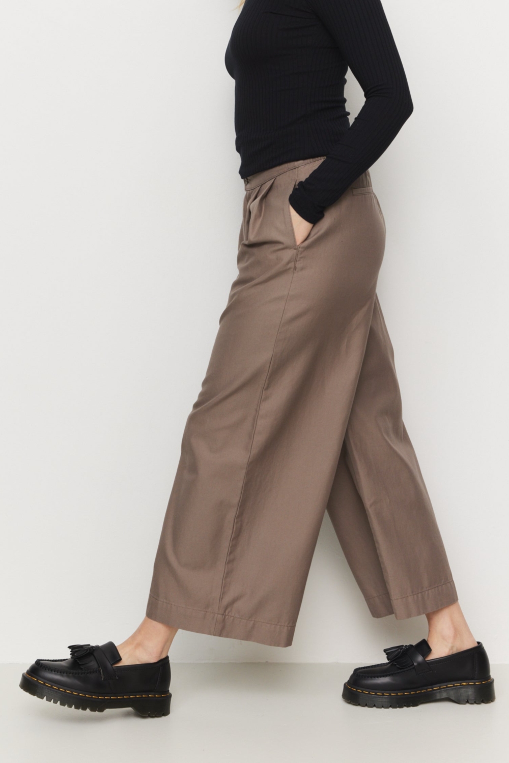 Recolution Damen vegan Culottes Ambrosia Vintage Brown