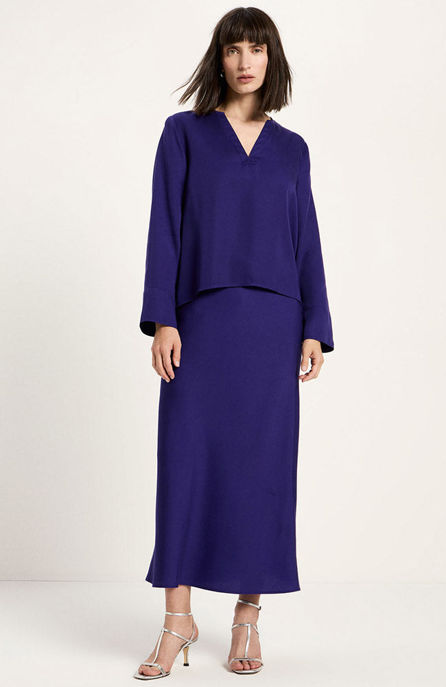 Lanius womens vegan Blouse Violet