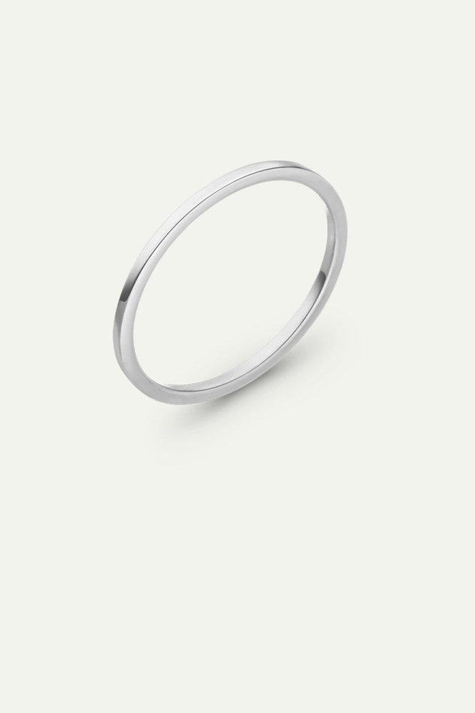 Image of Dear Darling Berlin dames vegan Ring Ignite 14k Echt Goud 14k Witgoud