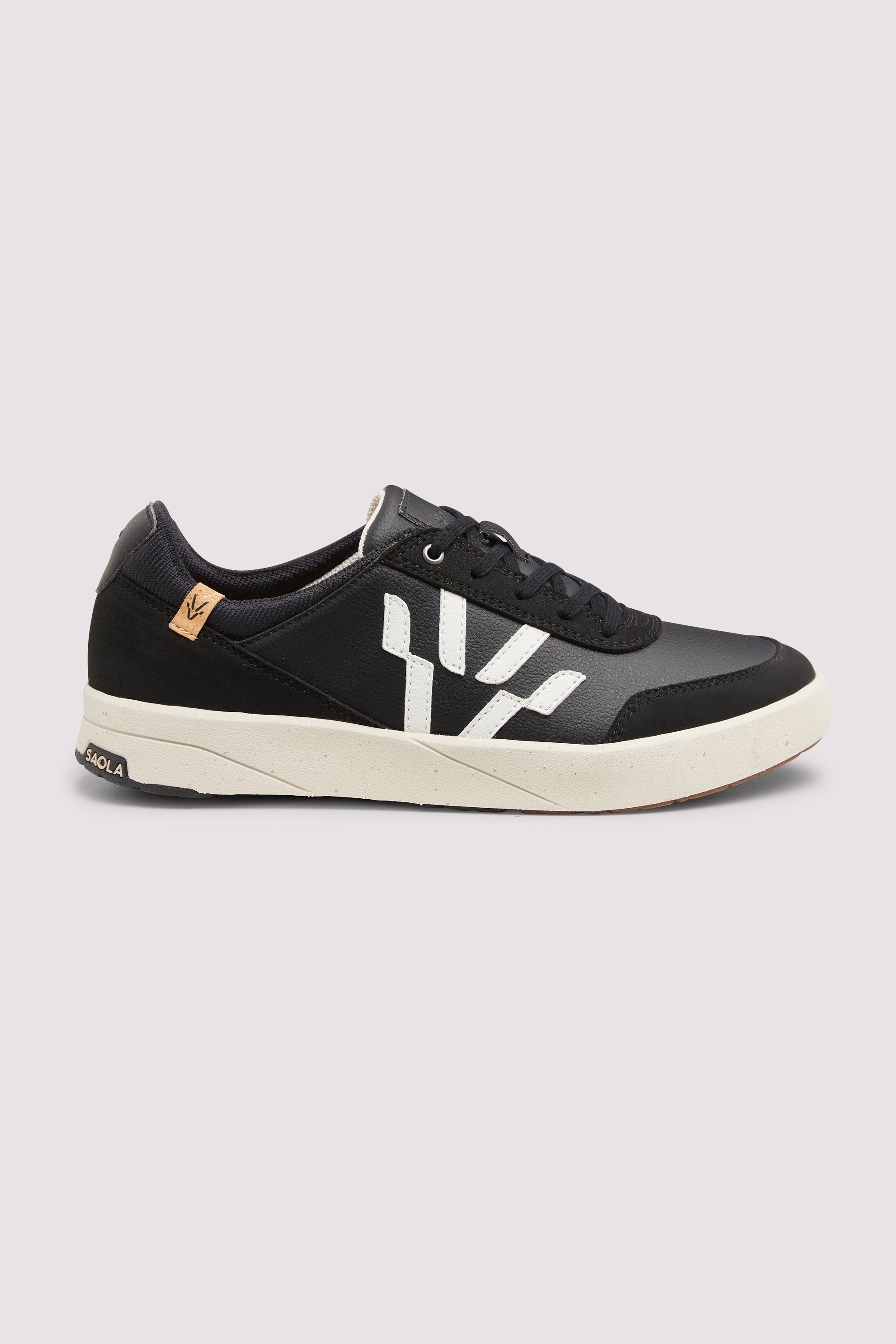SAOLA Damen vegan Sneaker Damen Cali Black