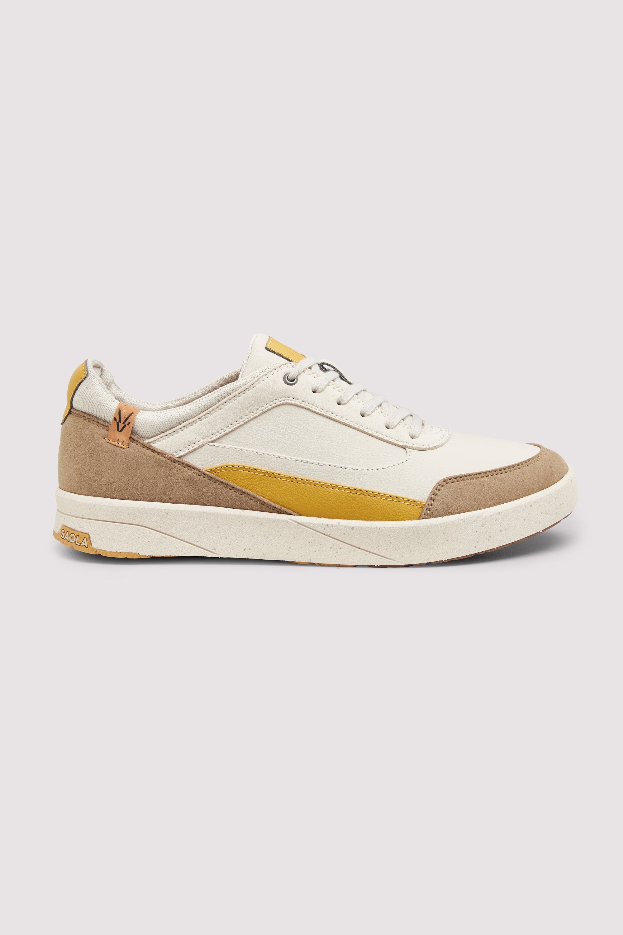 SAOLA Herren vegan Sneaker Herren In Der Farbe Quito Sand Camel