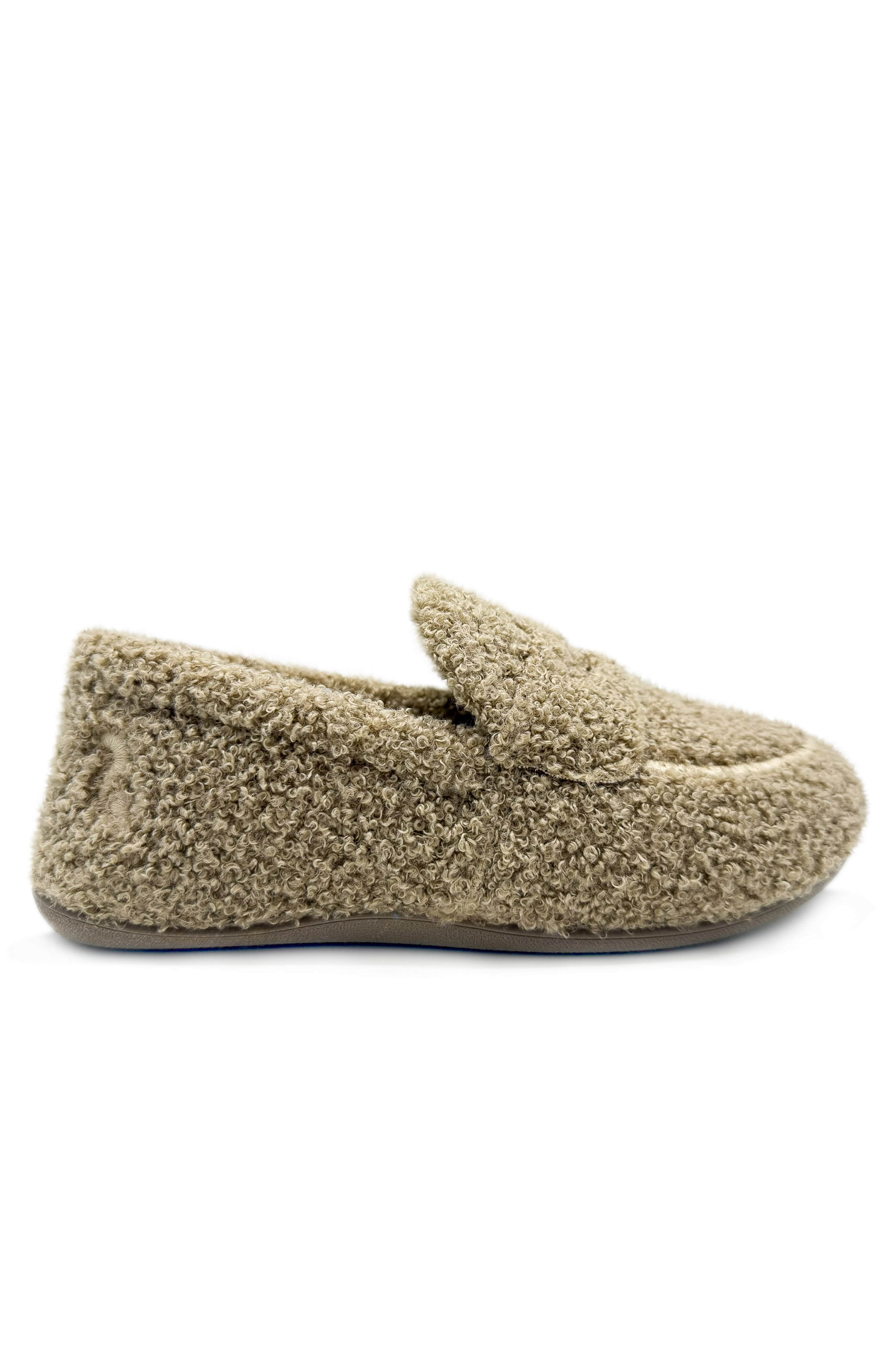 thies womens vegan Loafers Rec Teddy Beige