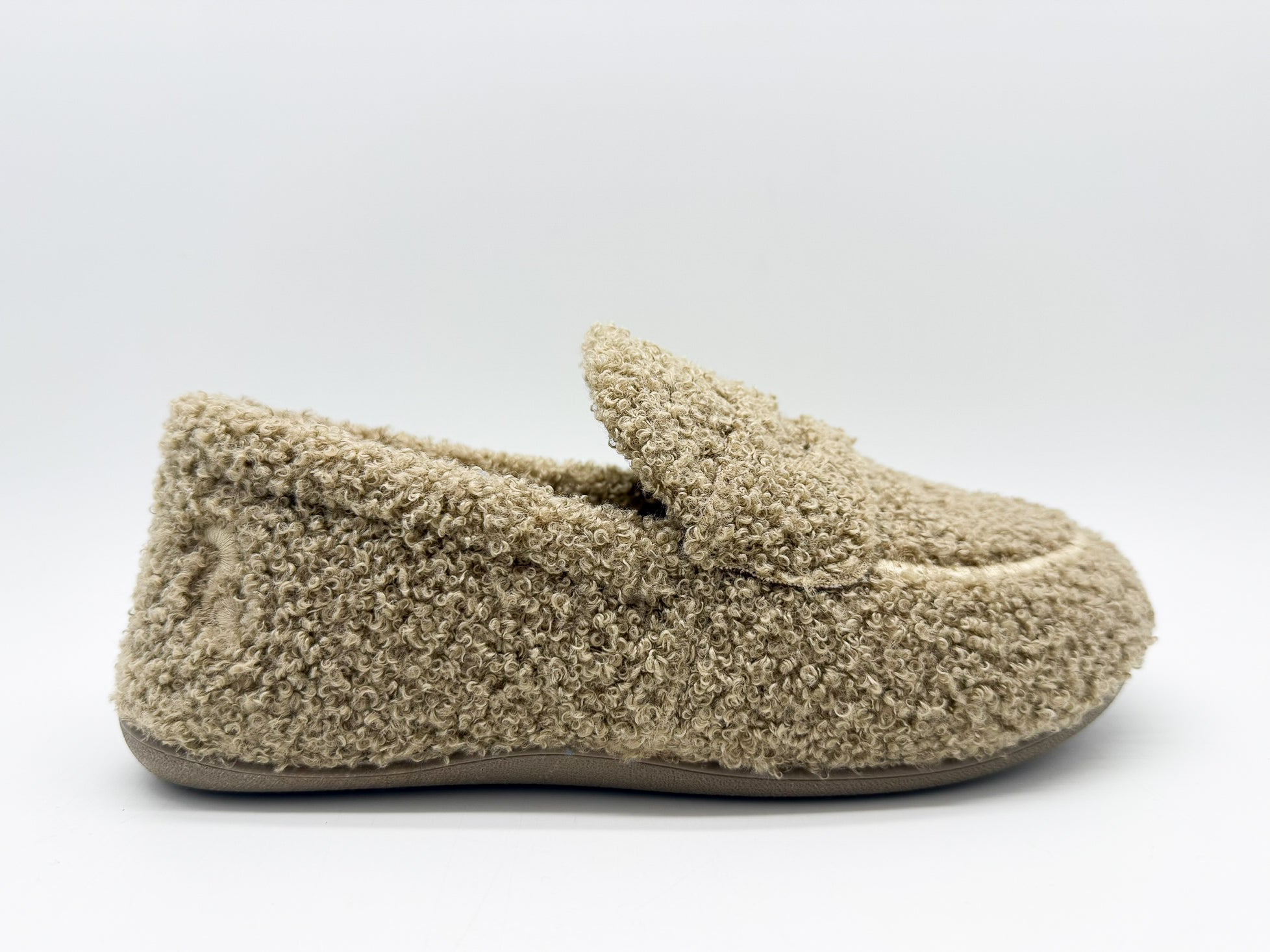 thies womens vegan Loafers Rec Teddy Beige