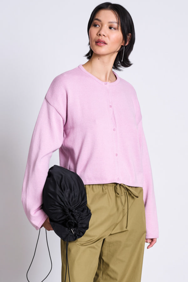 JAN N JUNE JAN 'N JUNE Damen vegan Strickjacke Light Asas Hellorchideefarben