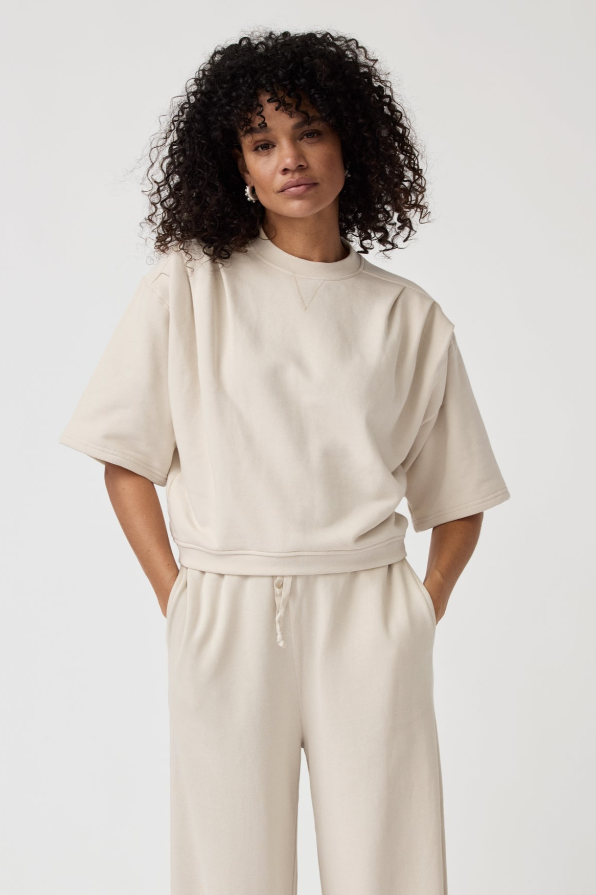 Alchemist Damen vegan Pullover Ray Chalc Beige