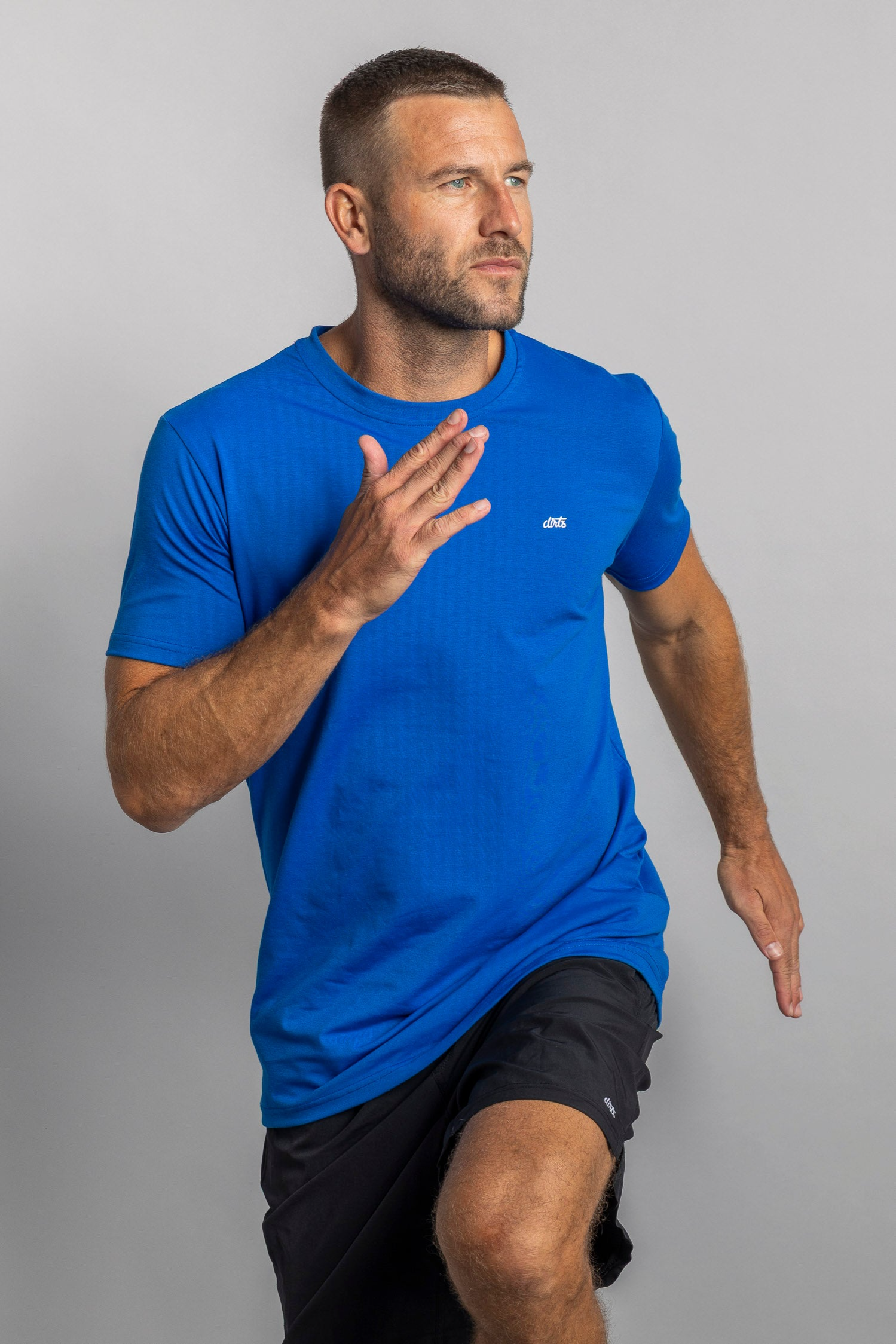DIRTS men vegan T-Shirt Classic Athletic Royal Blue