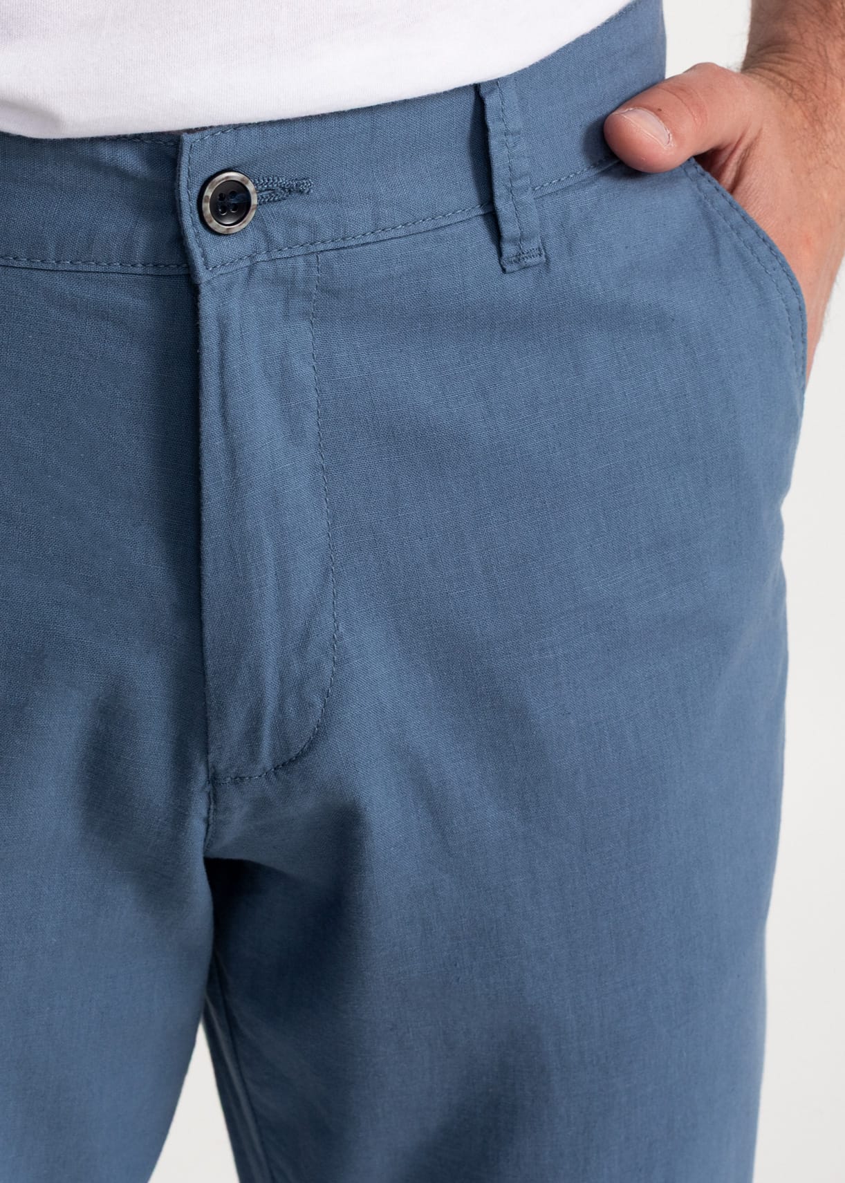 De IONESCU men vegan Pants Carpatica Indigo