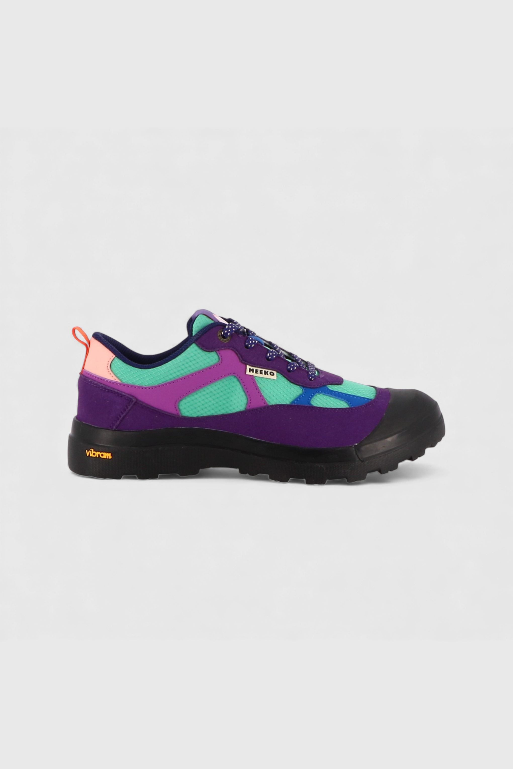 MEEKO men vegan Sneakers Nanuk Quetzal Blue/ Purple