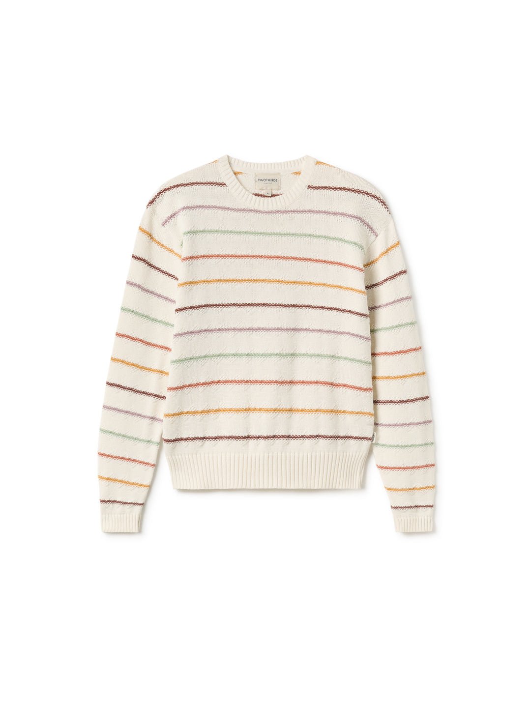 TWOTHIRDS womens vegan Sweater Kekepa Stripes