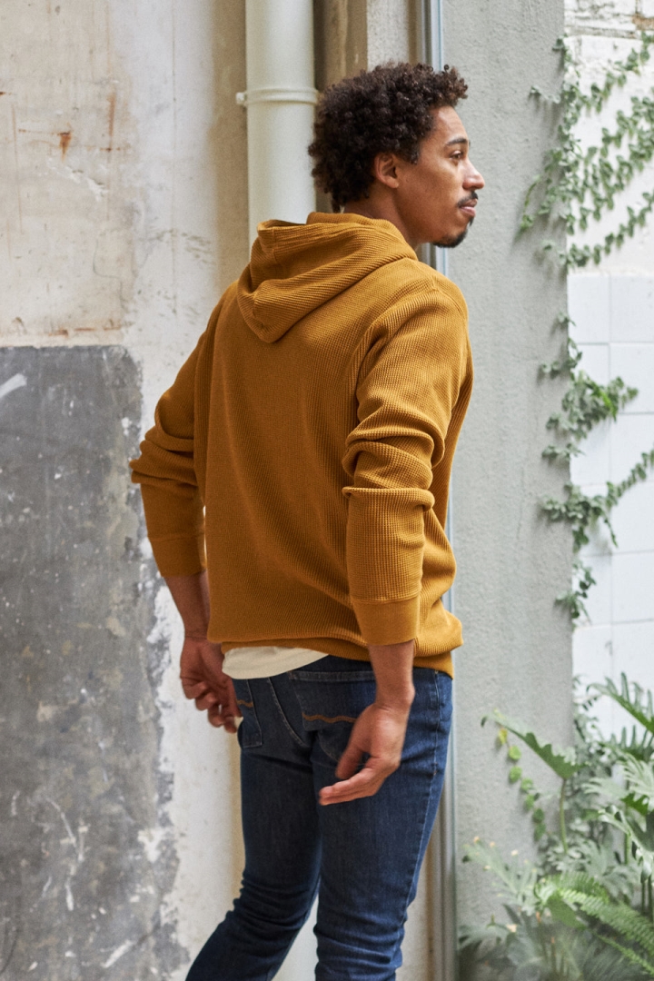 TWOTHIRDS Herren vegan Hoodie Penida Goldbraun