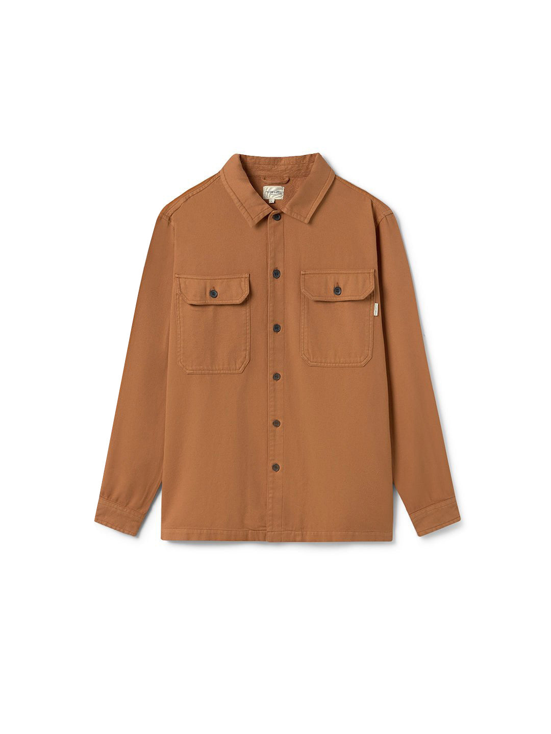 TWOTHIRDS men vegan Overshirt Lindhard Camel Toast