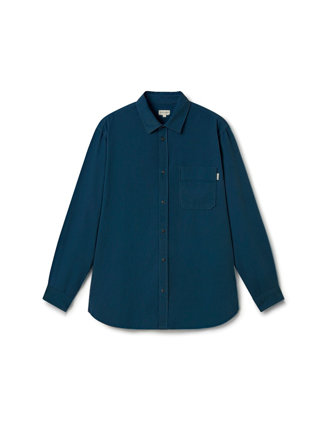 TWOTHIRDS men vegan Shirt Holdoya Poseidon Blue