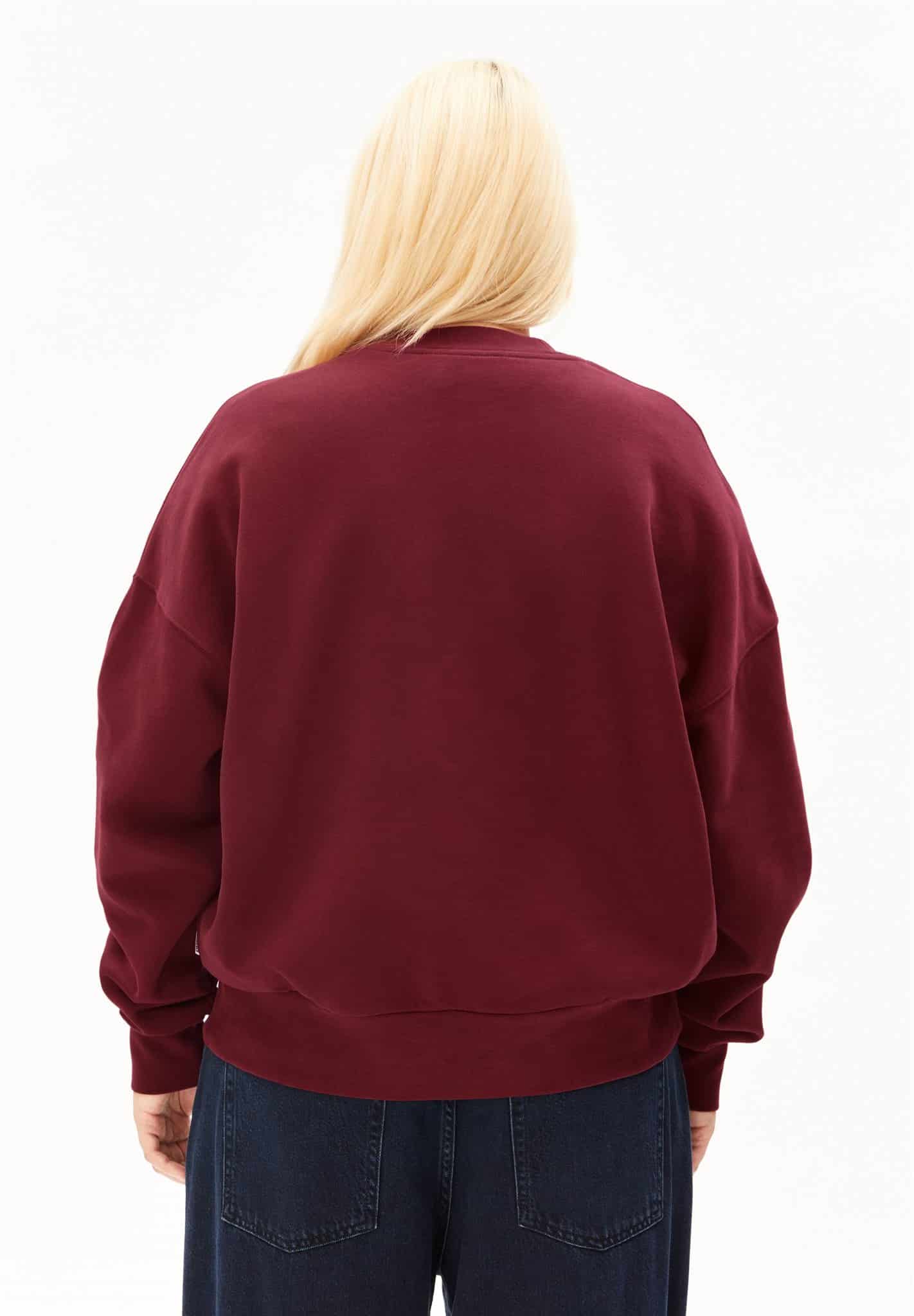 ARMEDANGELS womens vegan Sweater Iconic A Alizaa Red