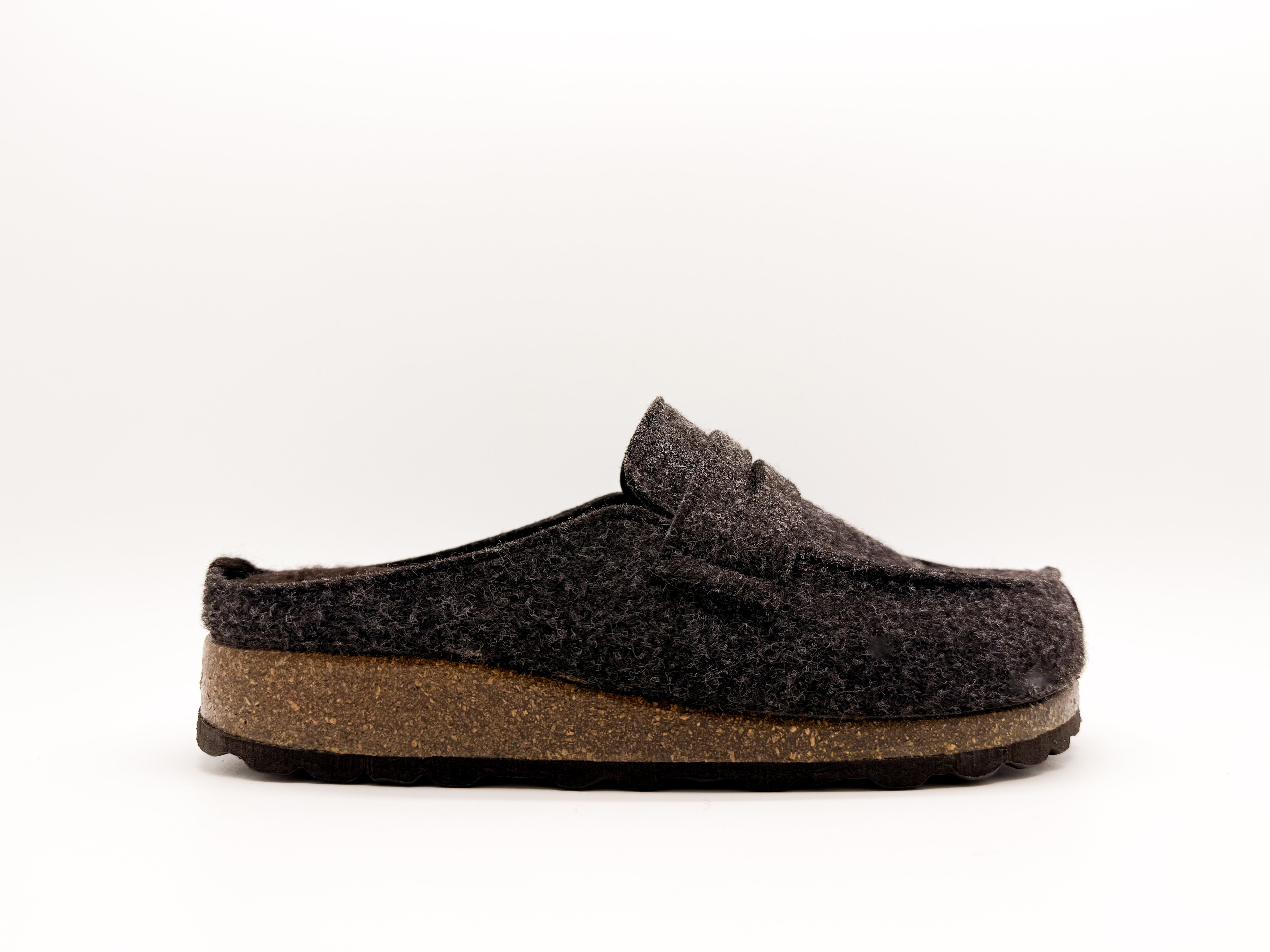 thies womens vegan Loafers Rec Bio Chocolate