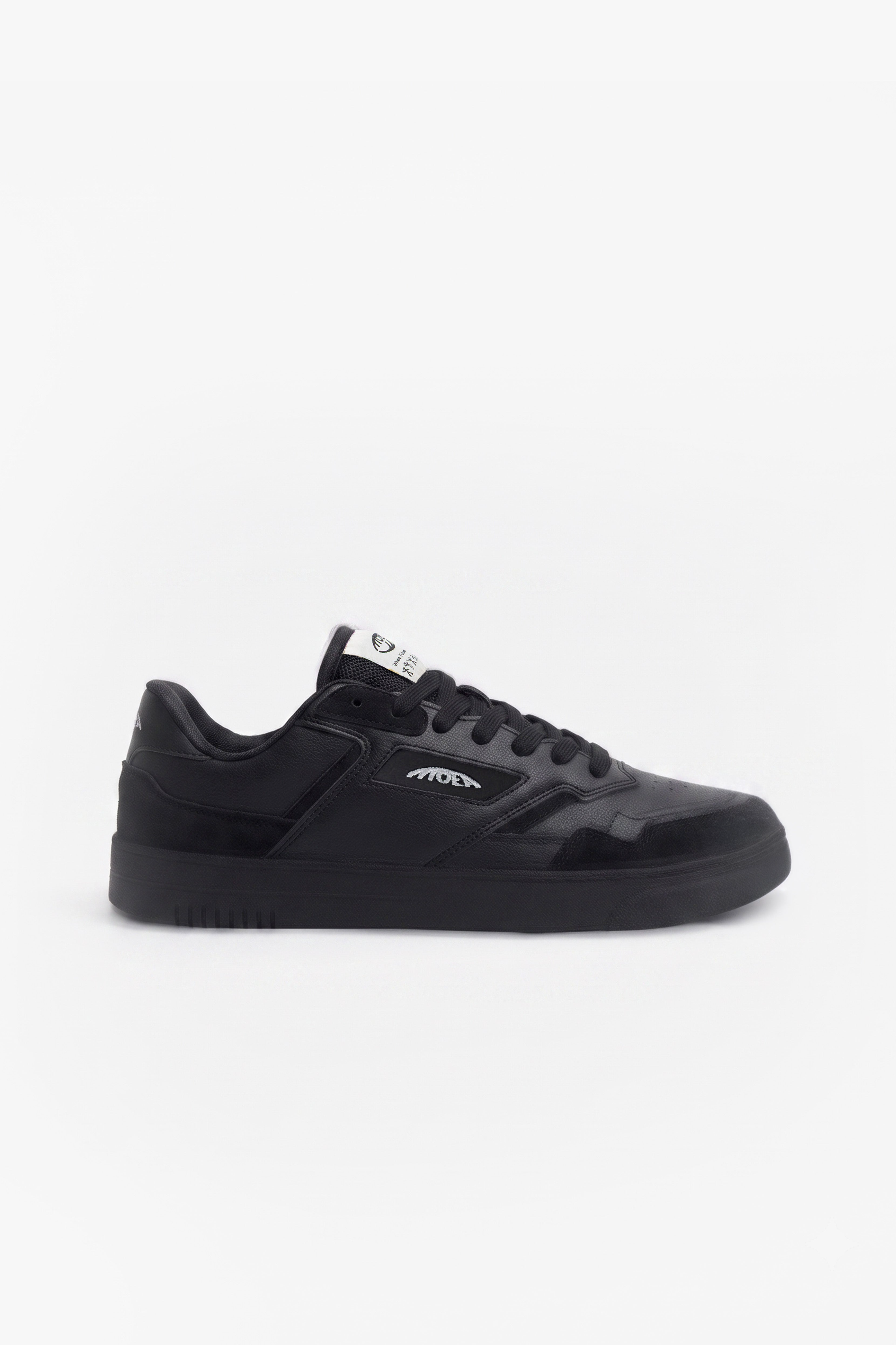 MoEa Herren vegan Sneaker Origin Low Komplett Schwarz Corn