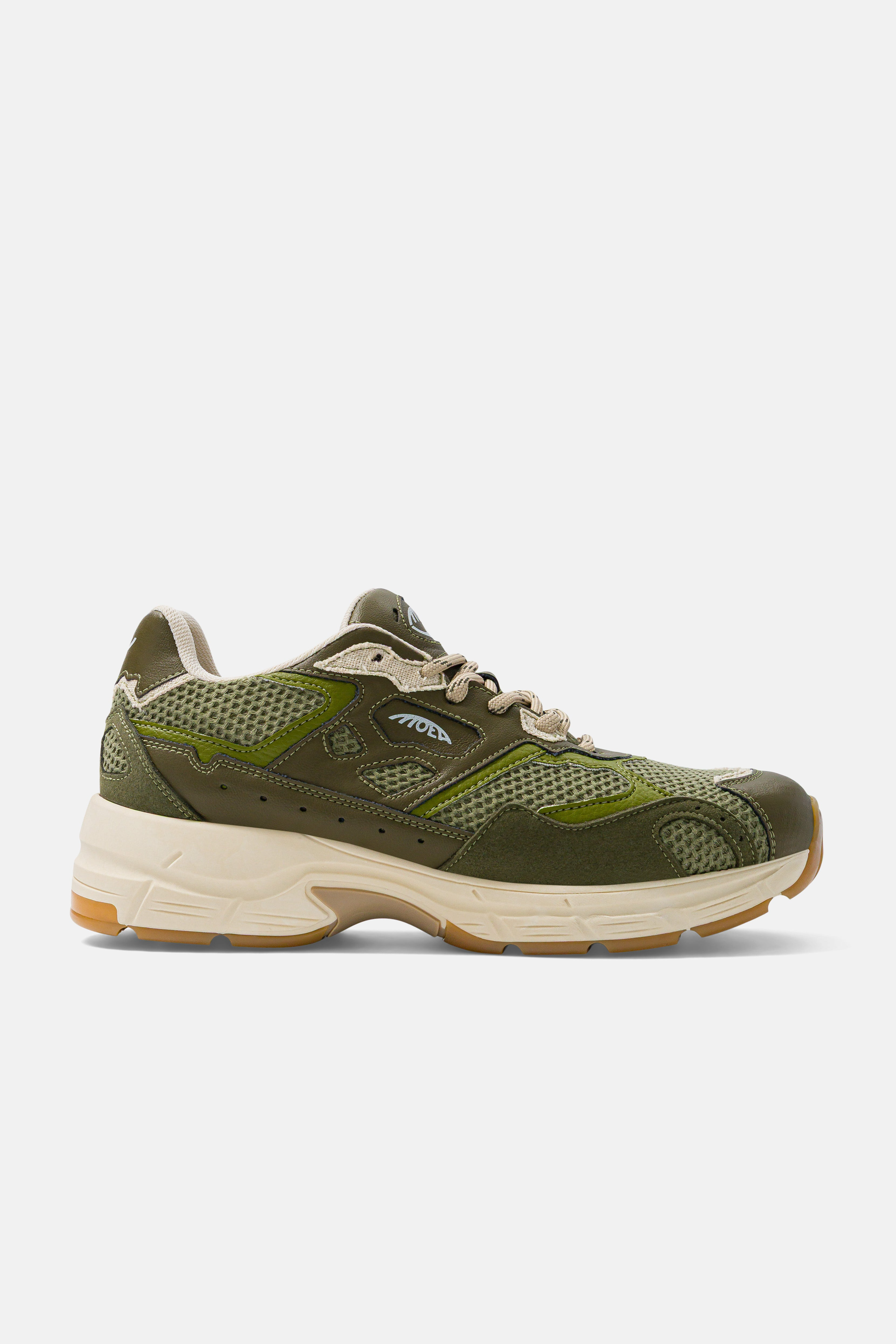 MoEa Herren vegan Sneaker Rush Full Forest Orange