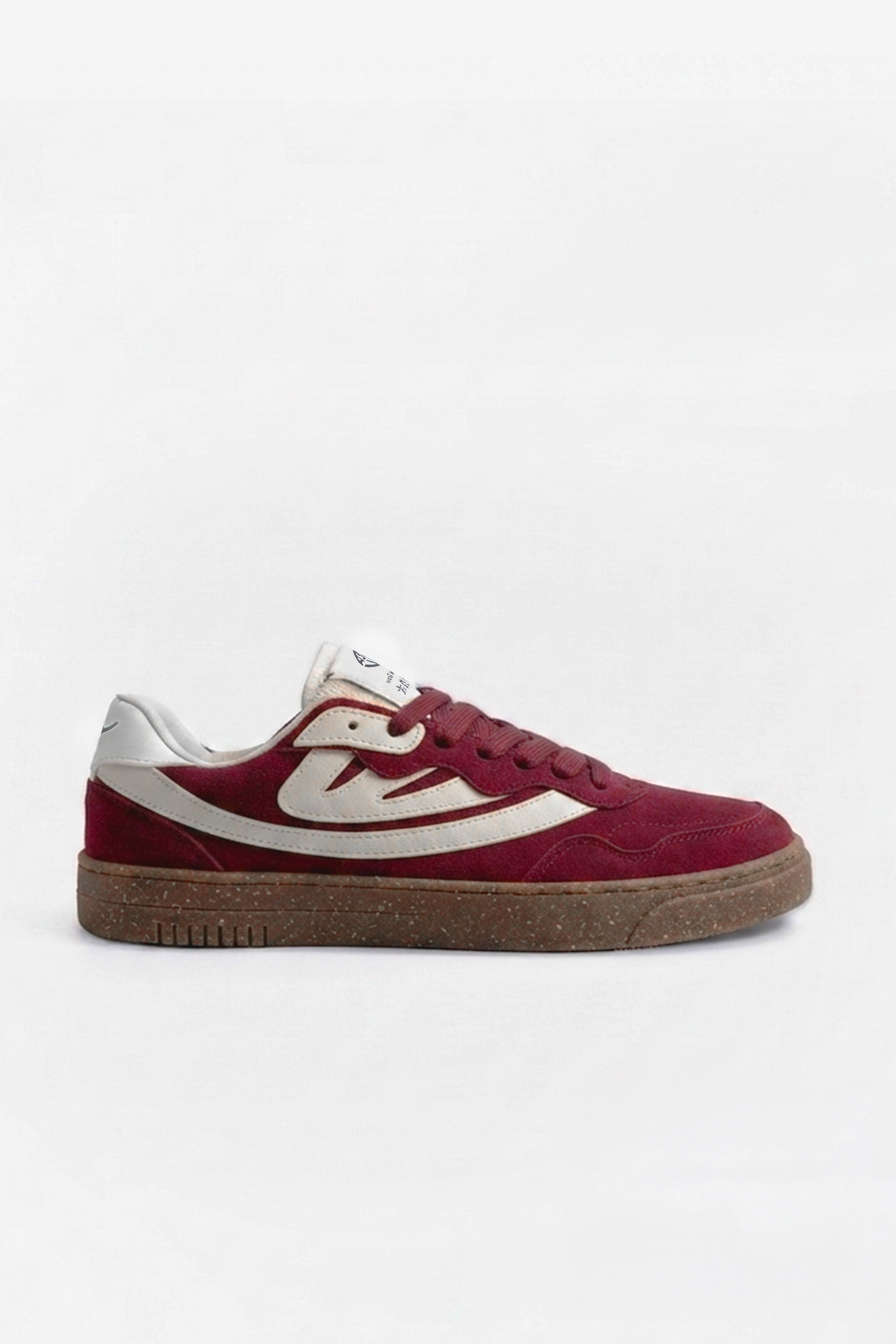 MoEa men vegan Sneakers Veyron Low Wine/ Cream Mushroom