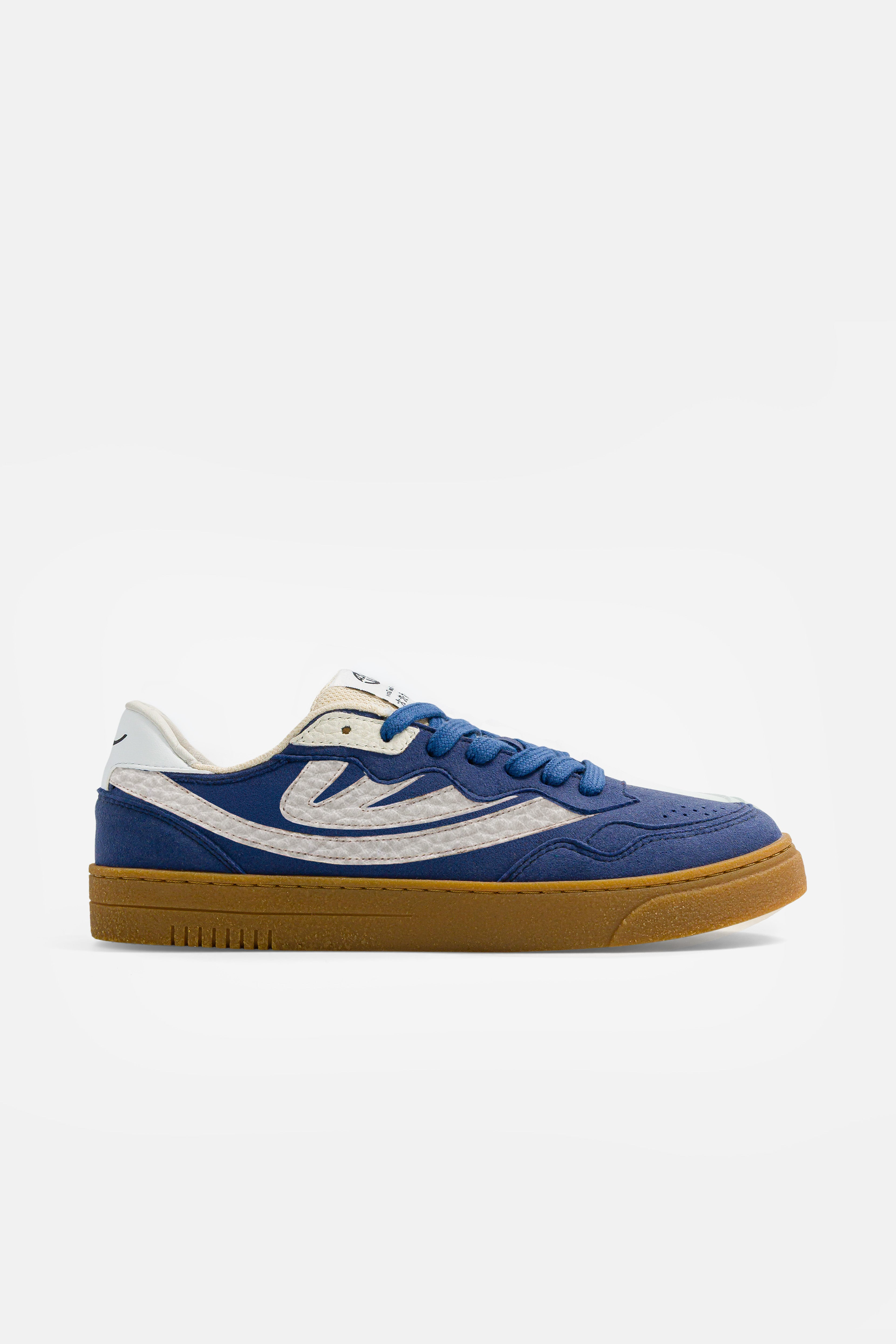 MoEa men vegan Sneakers Veyron Low Blue/ Cream Mushroom