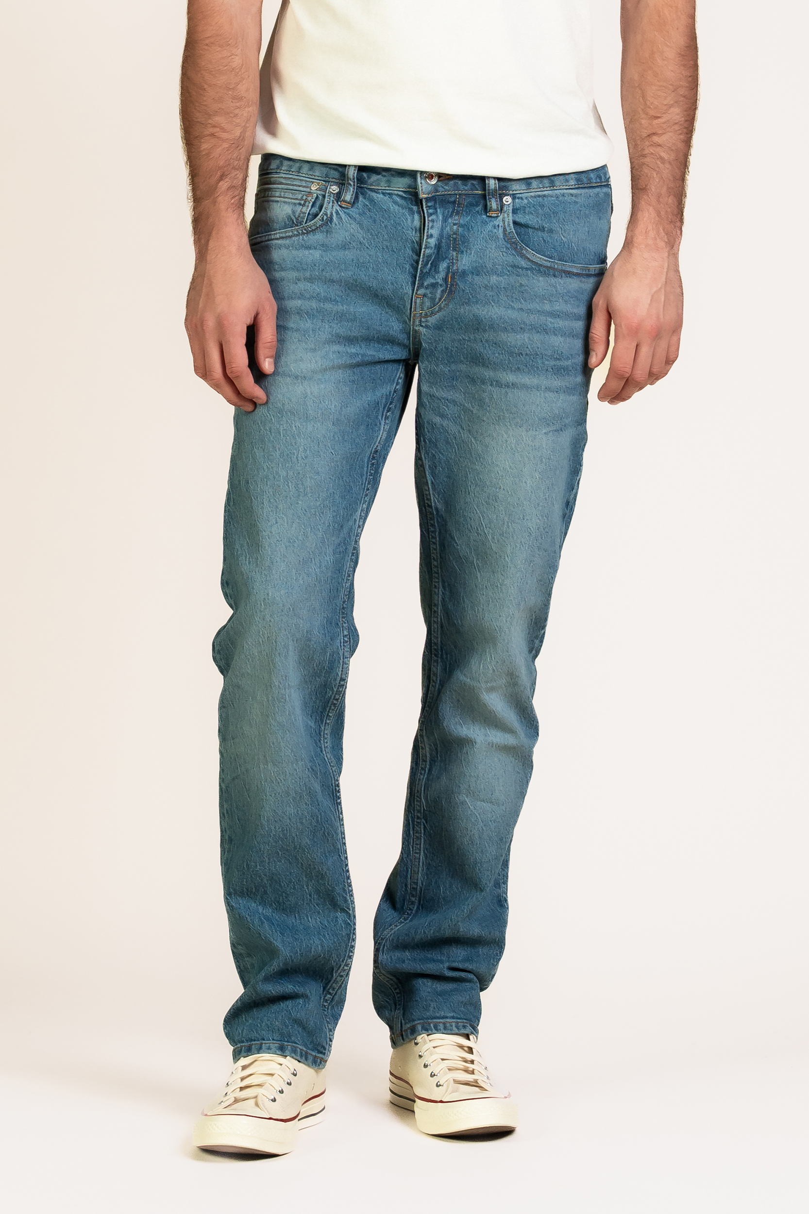 Kuyichi men vegan Jeans Nick Straight Rebel Blue