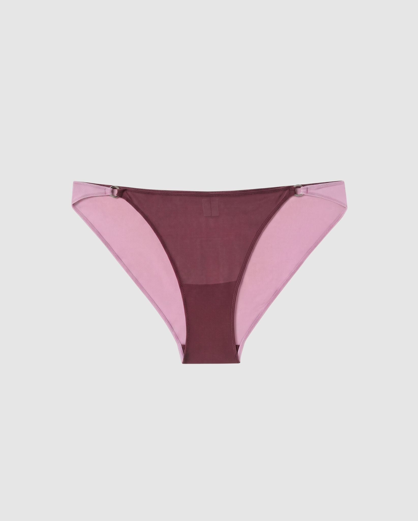 Understatement womens vegan Briefs Mesh Tanga Cherry