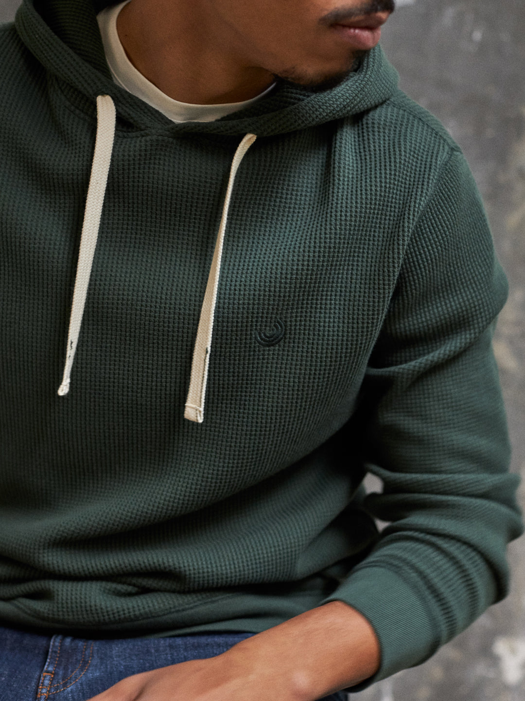 TWOTHIRDS men vegan Hoodie Penida Deep Green