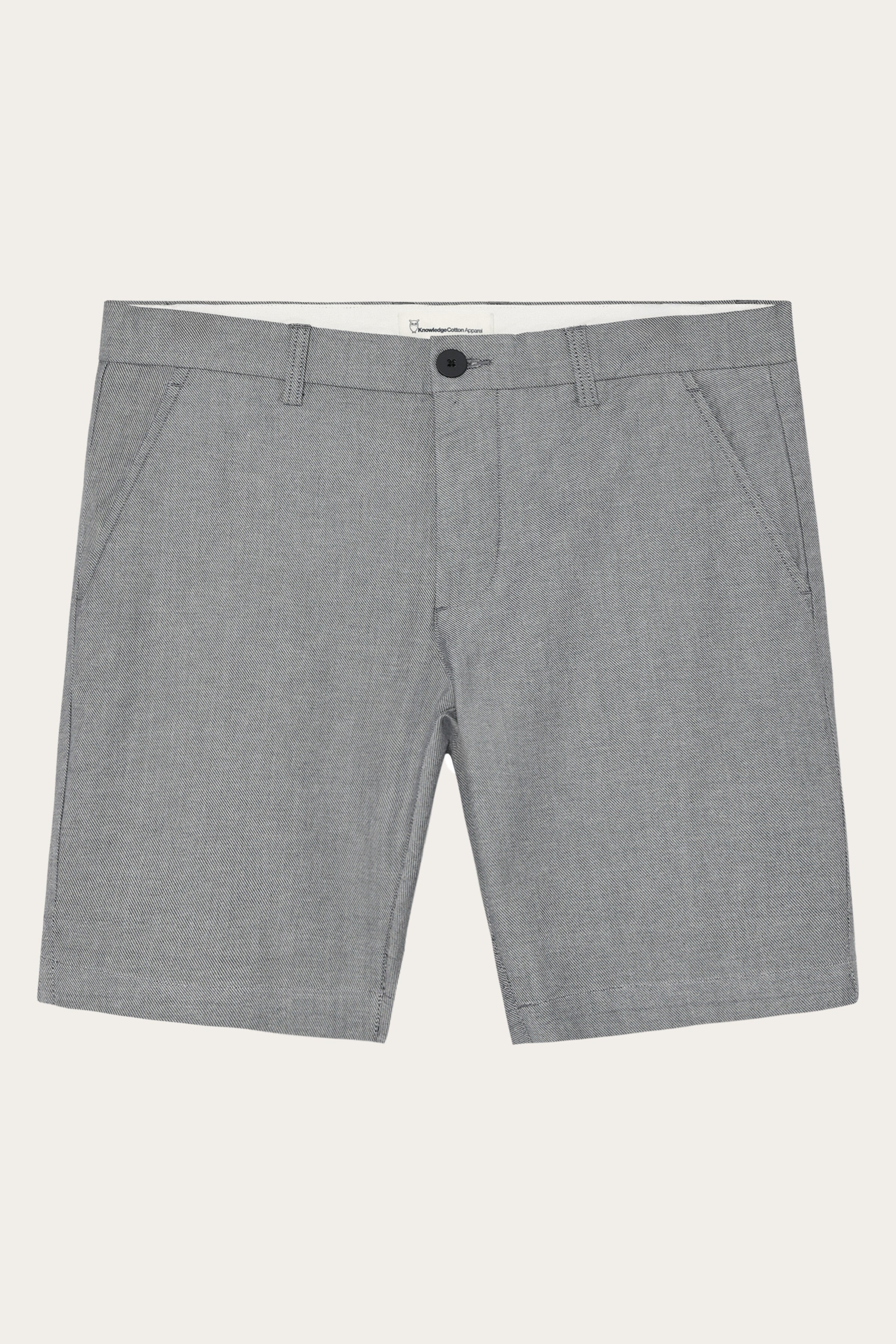 KnowledgeCotton Apparel Herren vegan Shorts Chuck Regular Twill Night Sky