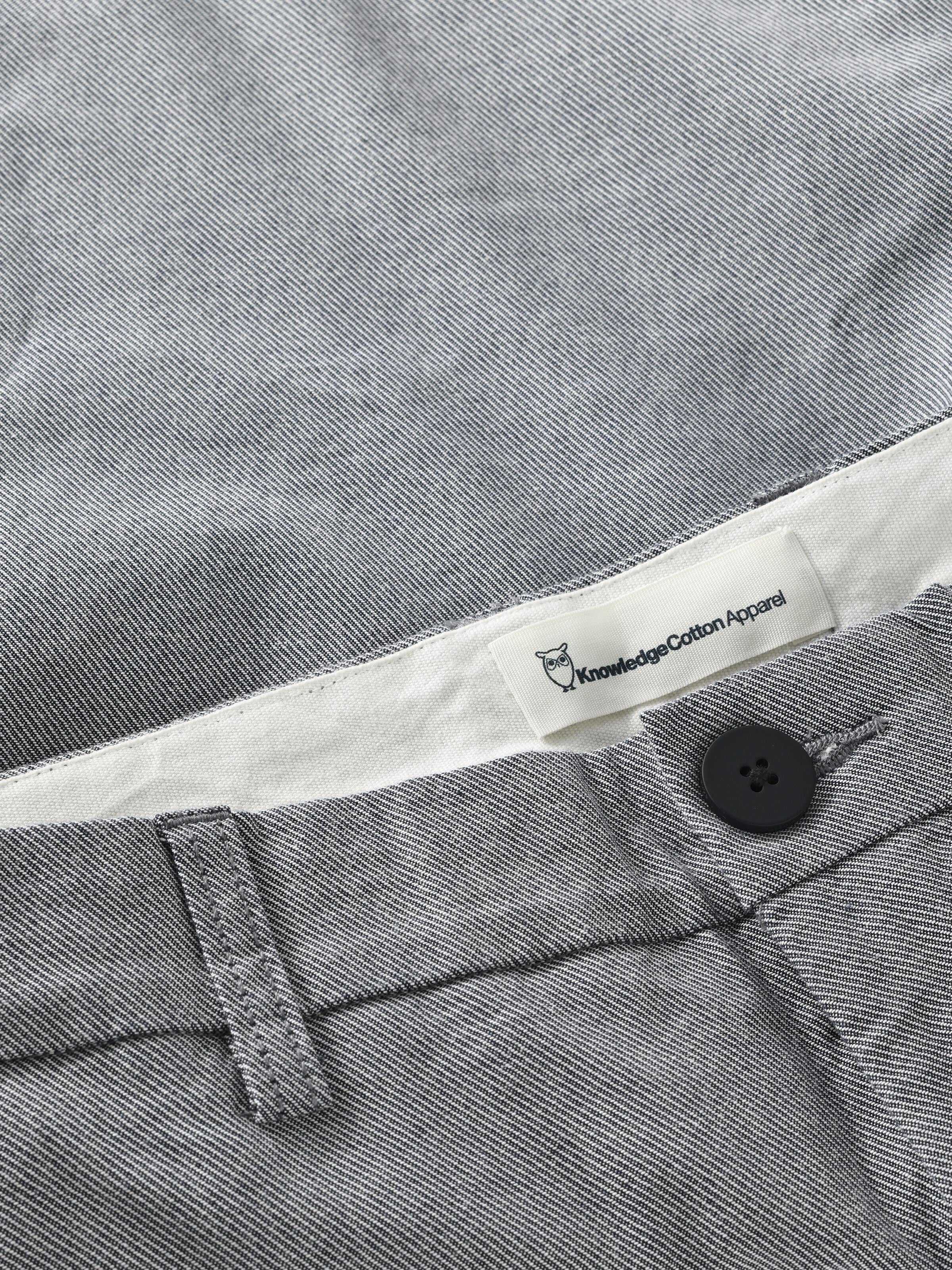 KnowledgeCotton Apparel men vegan Shorts Chuck Regular Twill Night Sky