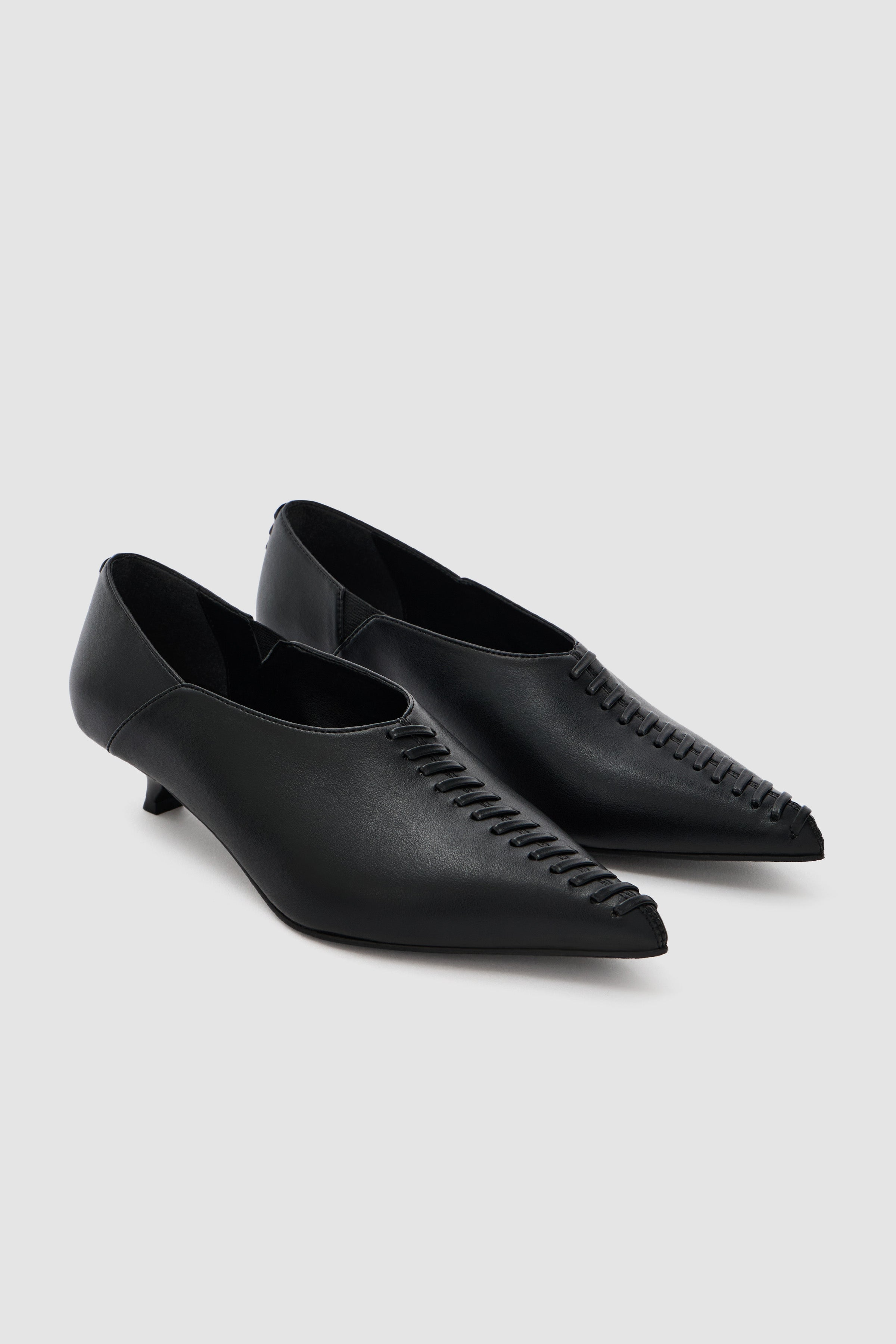 Prev womens vegan Heels Katherine Black