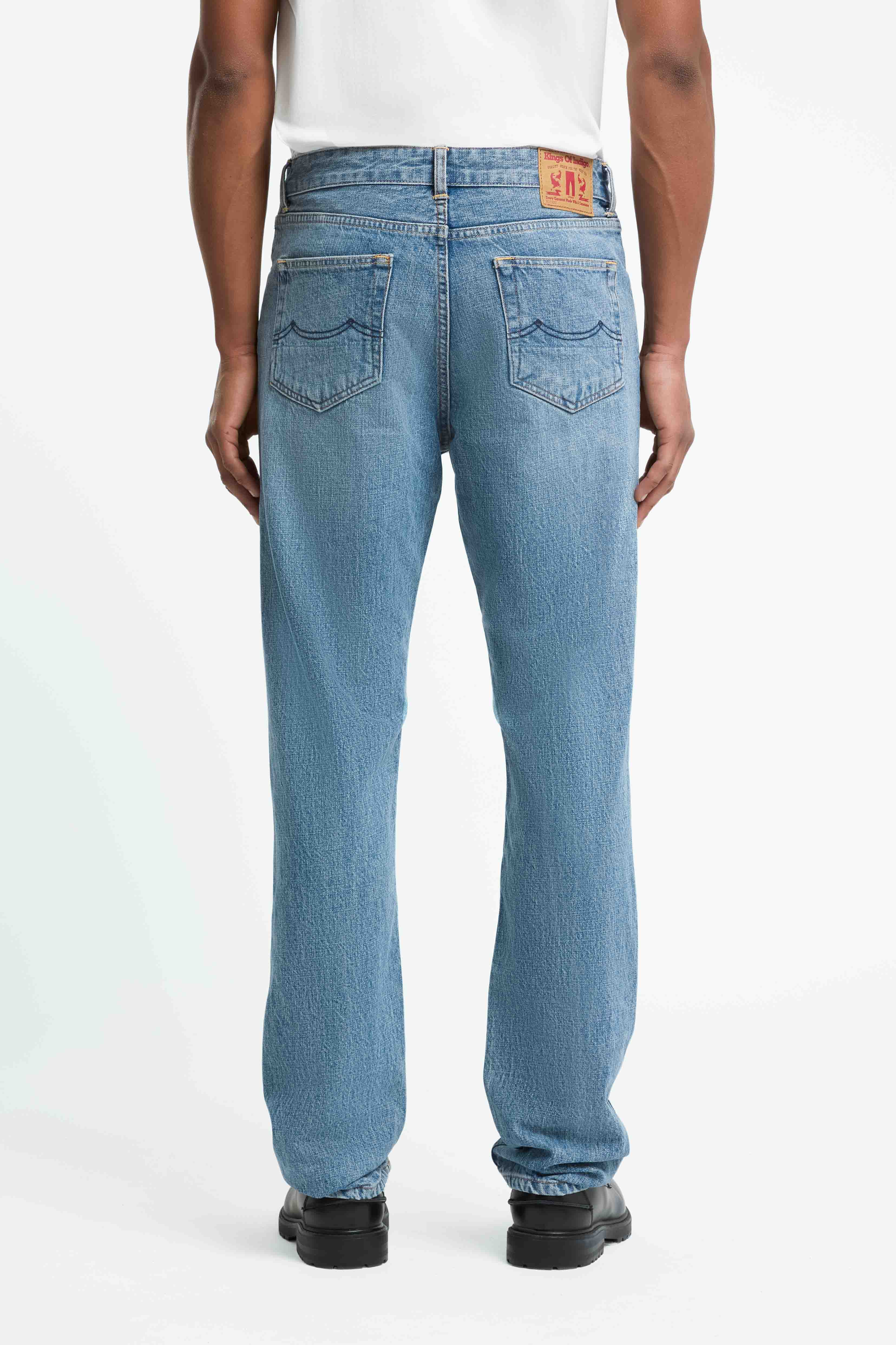 Kings of Indigo men vegan Jeans Arthur Ceky Blue Tint