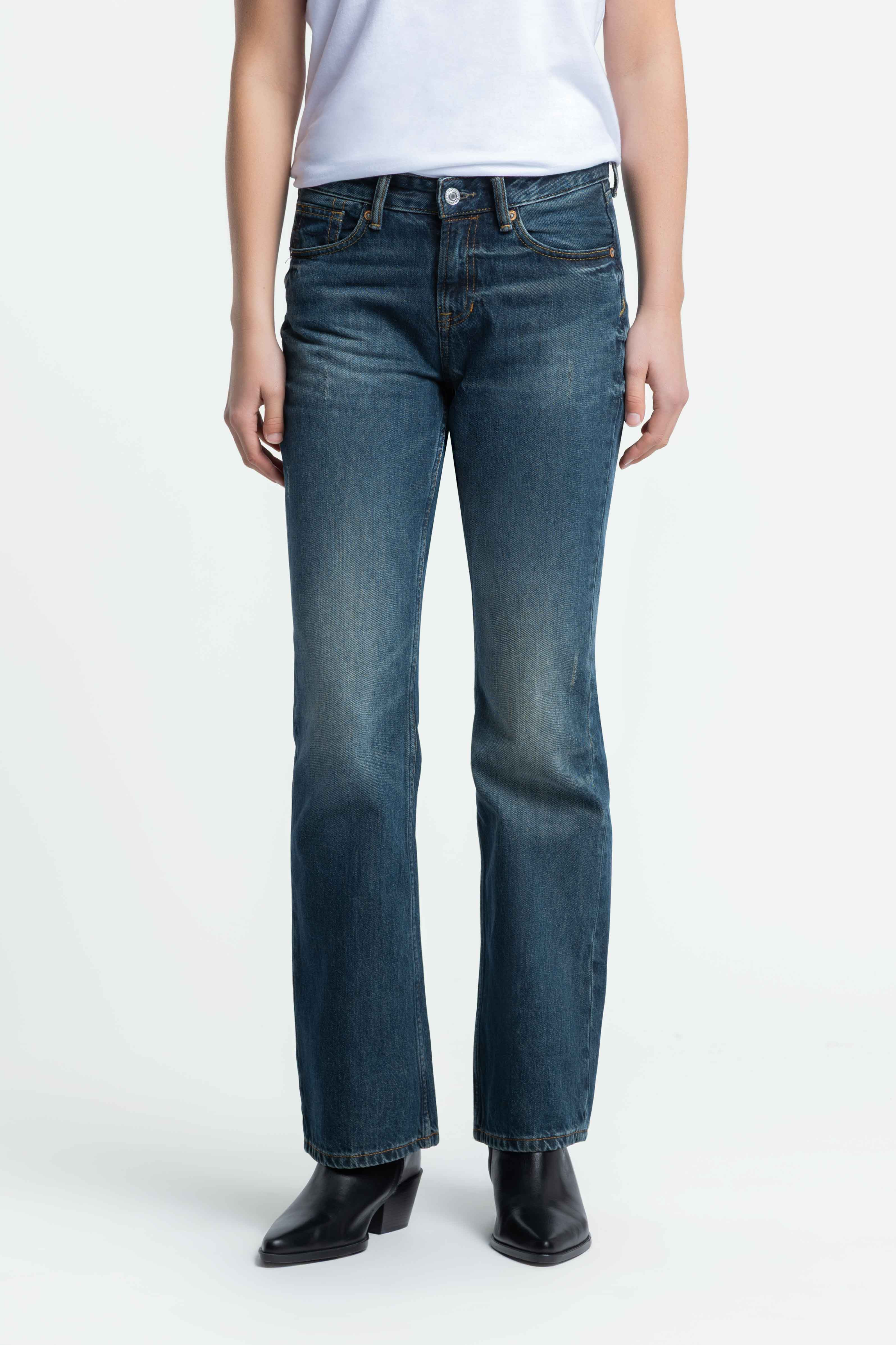 Kings of Indigo womens vegan Jeans Teruko Esbelda Od Brown