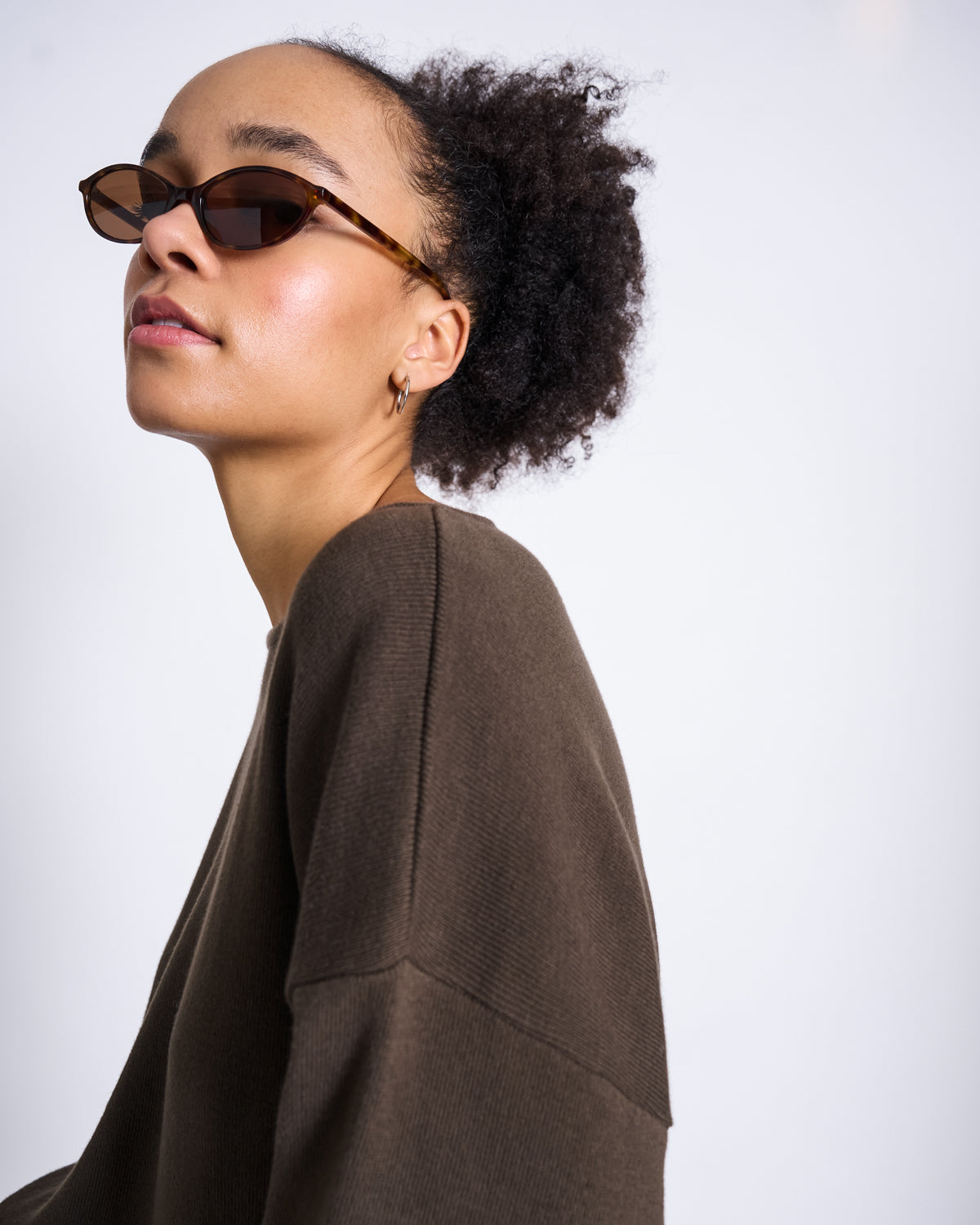 JAN 'N JUNE womens vegan Jumper Light Knit Williamsburg Mud