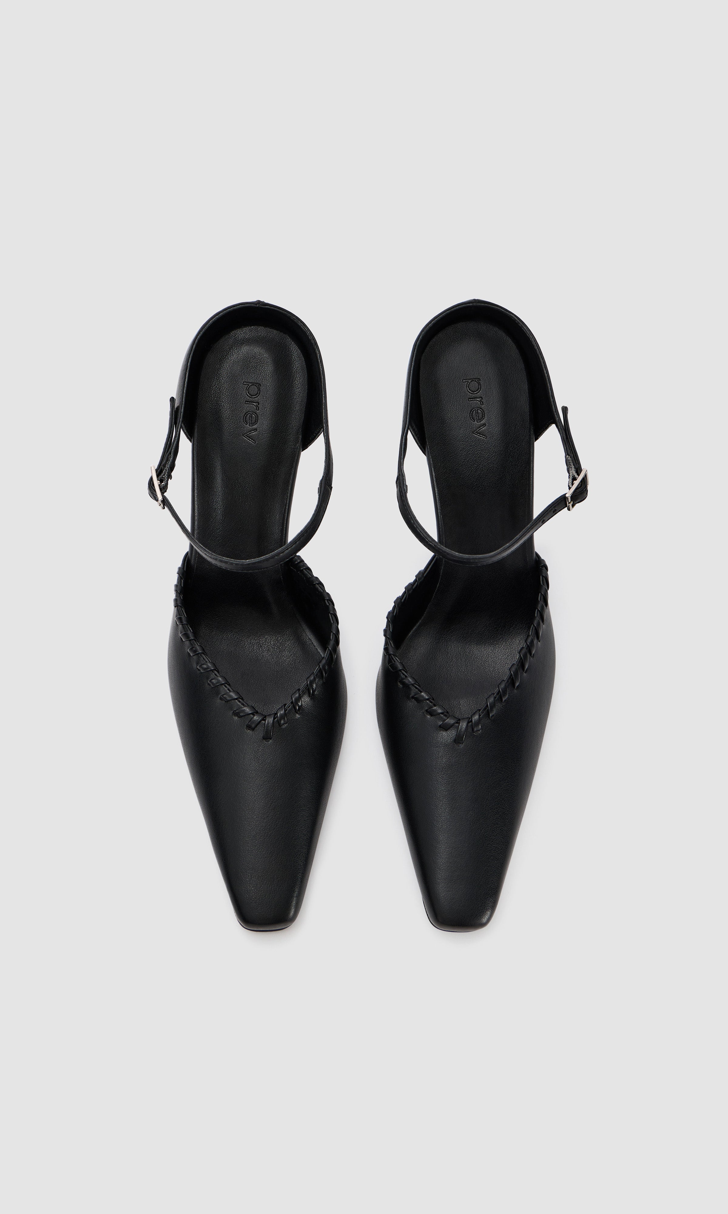 Prev womens vegan Heels Grace Black