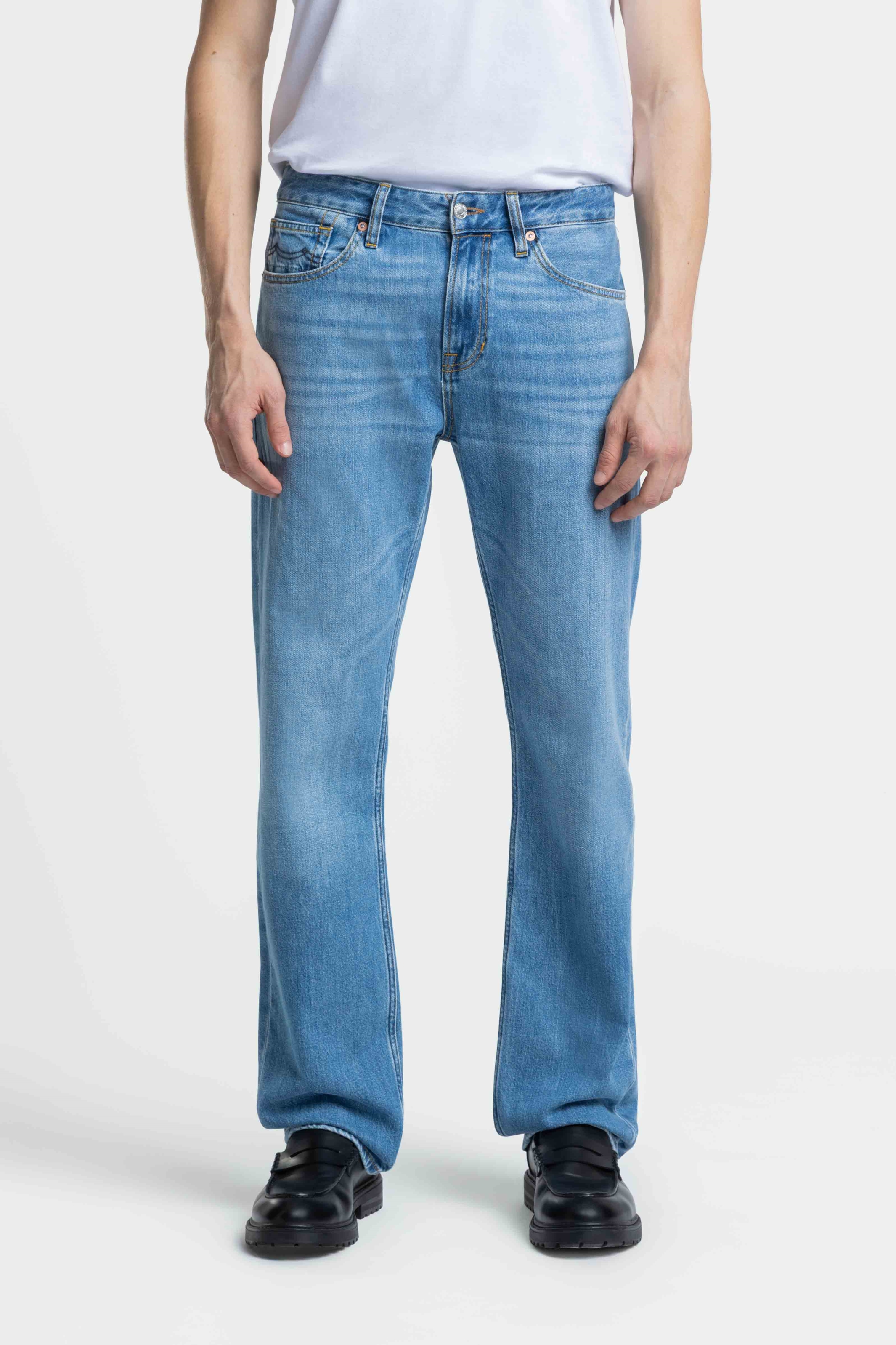 Kings of Indigo men vegan Jeans Iskander Natural Stretch Mid Washed