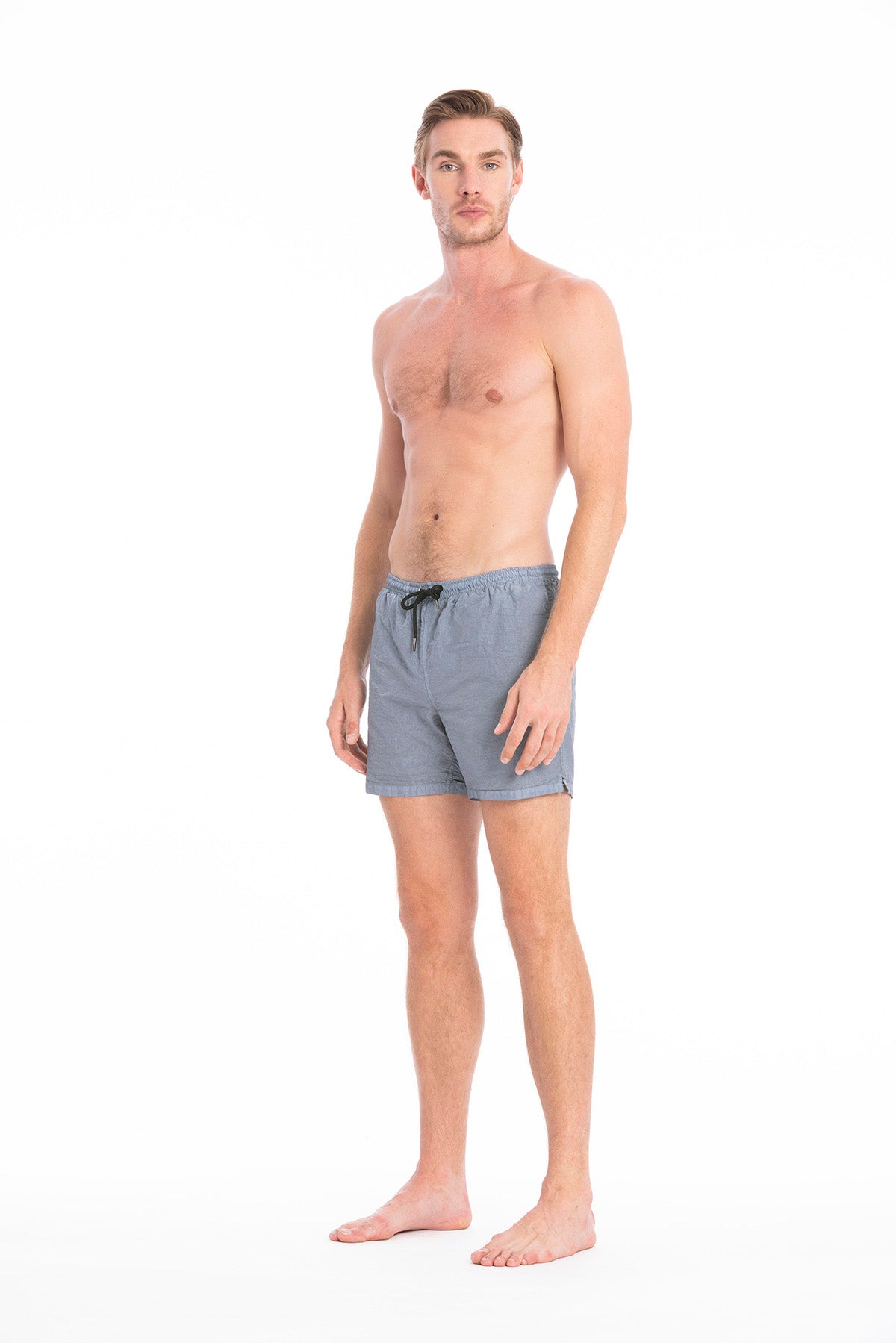 RAVENS VIEW IBIZA men vegan Swim Shorts Rio Faded Blue