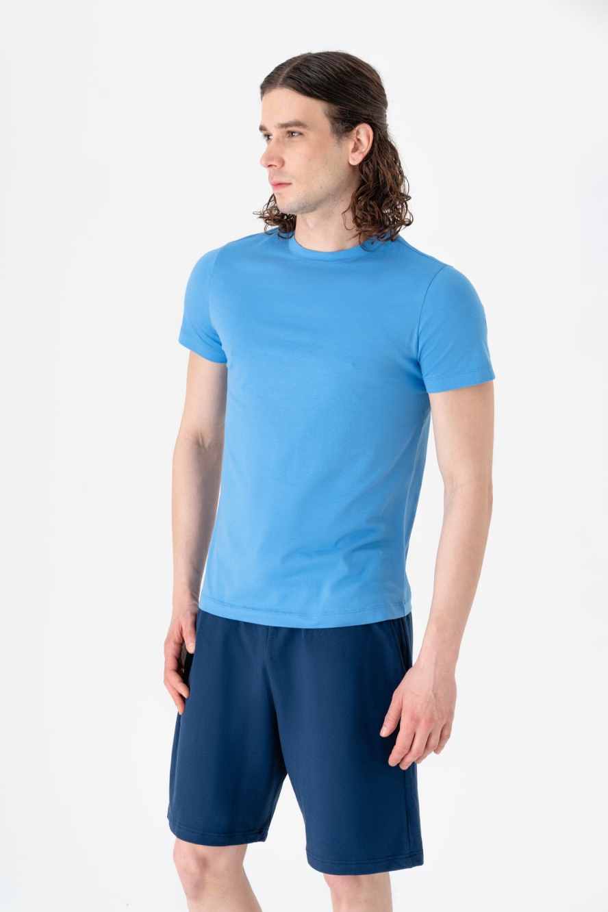 True North men vegan T-Shirt Aquamarine